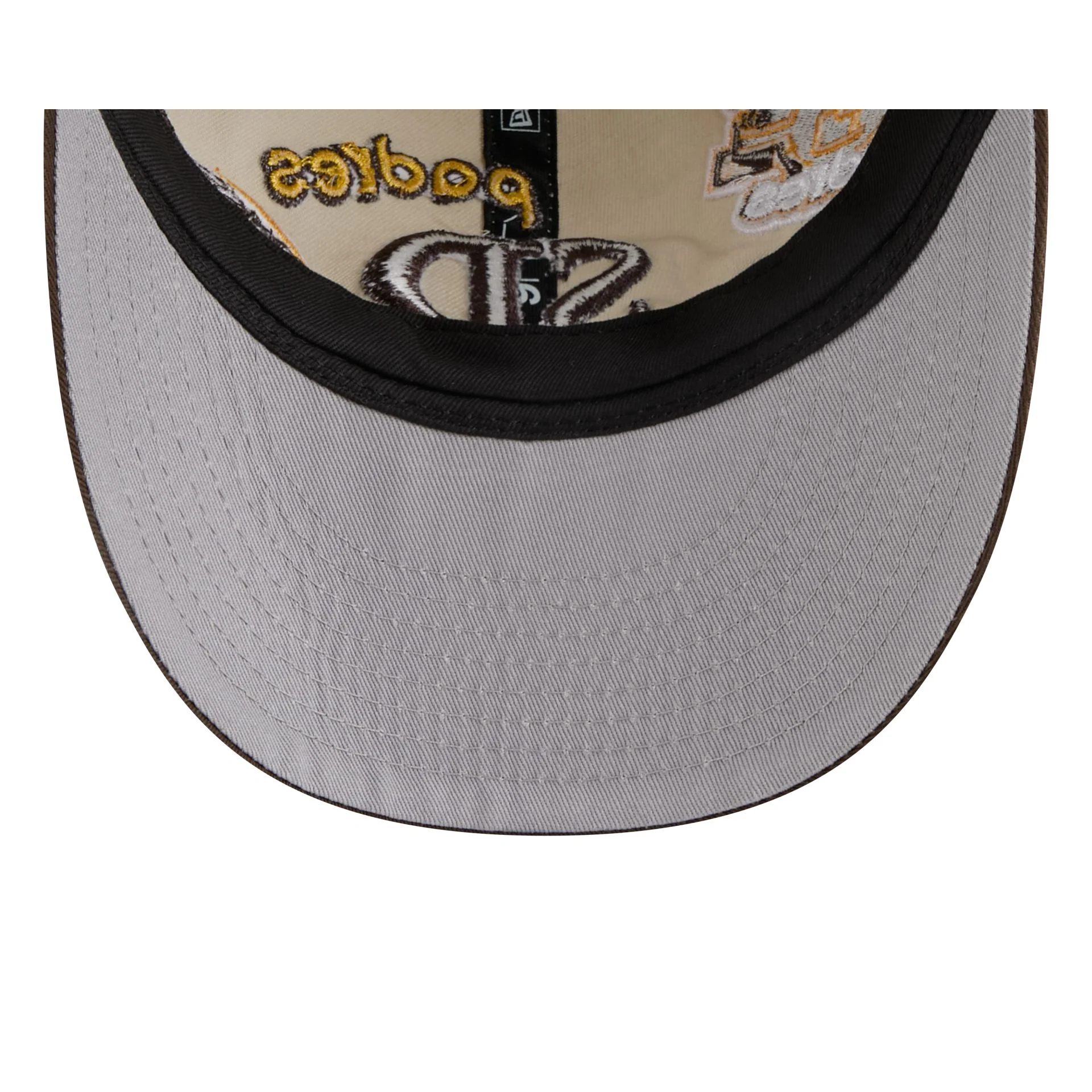 San Diego Padres Scattered Patches Retro Crown 9FIFTY Snapback Hat - Image 7