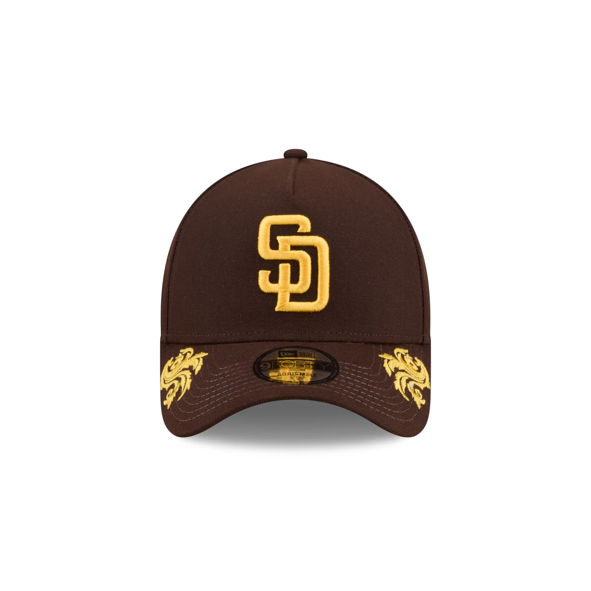 San Diego Padres Script 9FORTY A-Frame Snapback Hat - Image 2