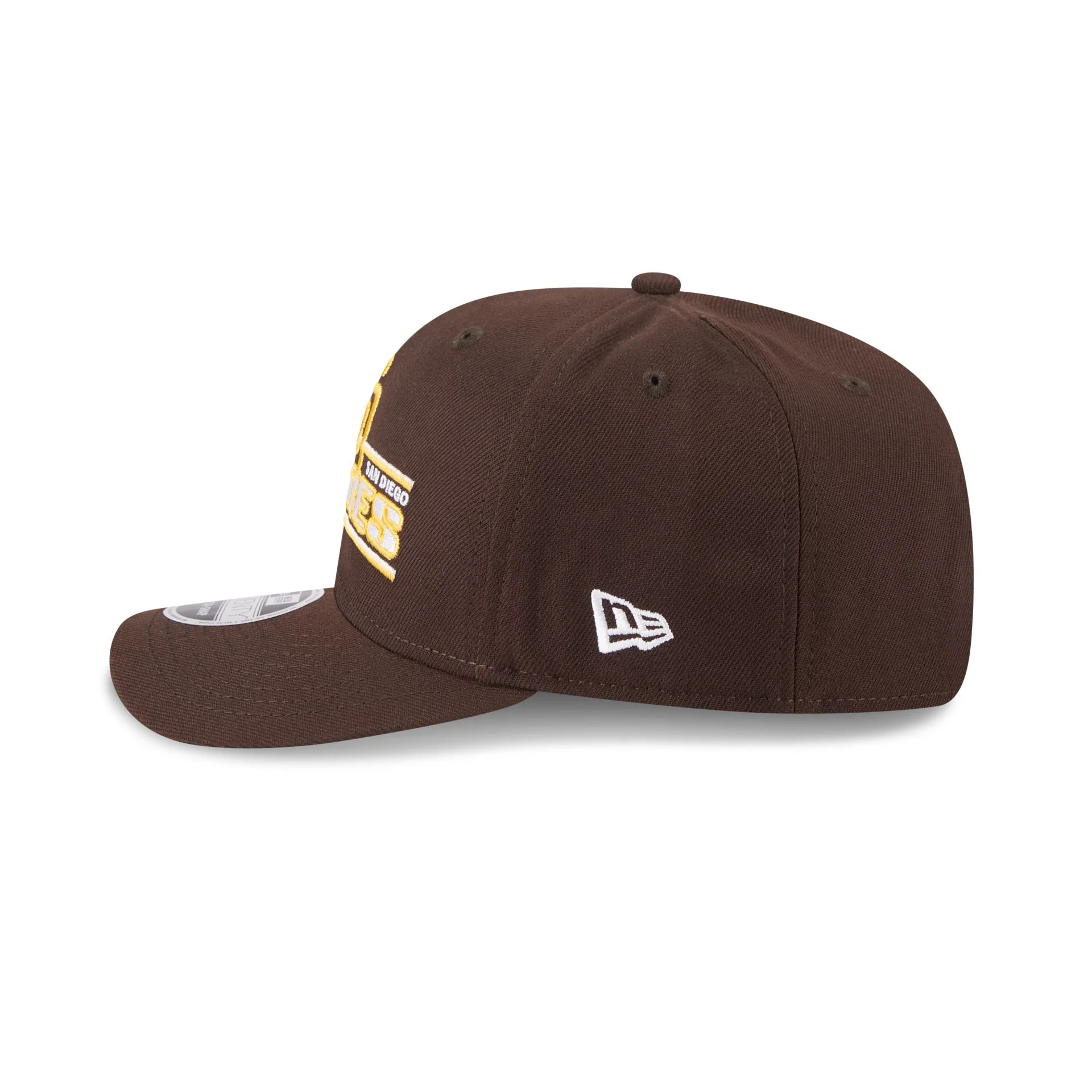 San Diego Padres Stated 9SEVENTY Stretch-Snap Hat - Image 4