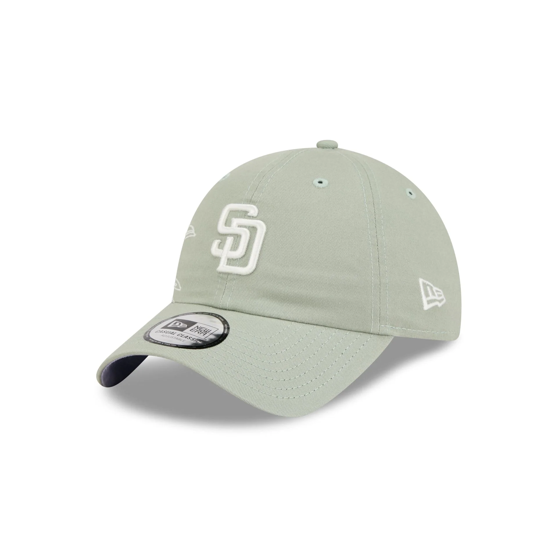 San Diego Padres Stitched Flowers Casual Classic Adjustable Hat - Image 3