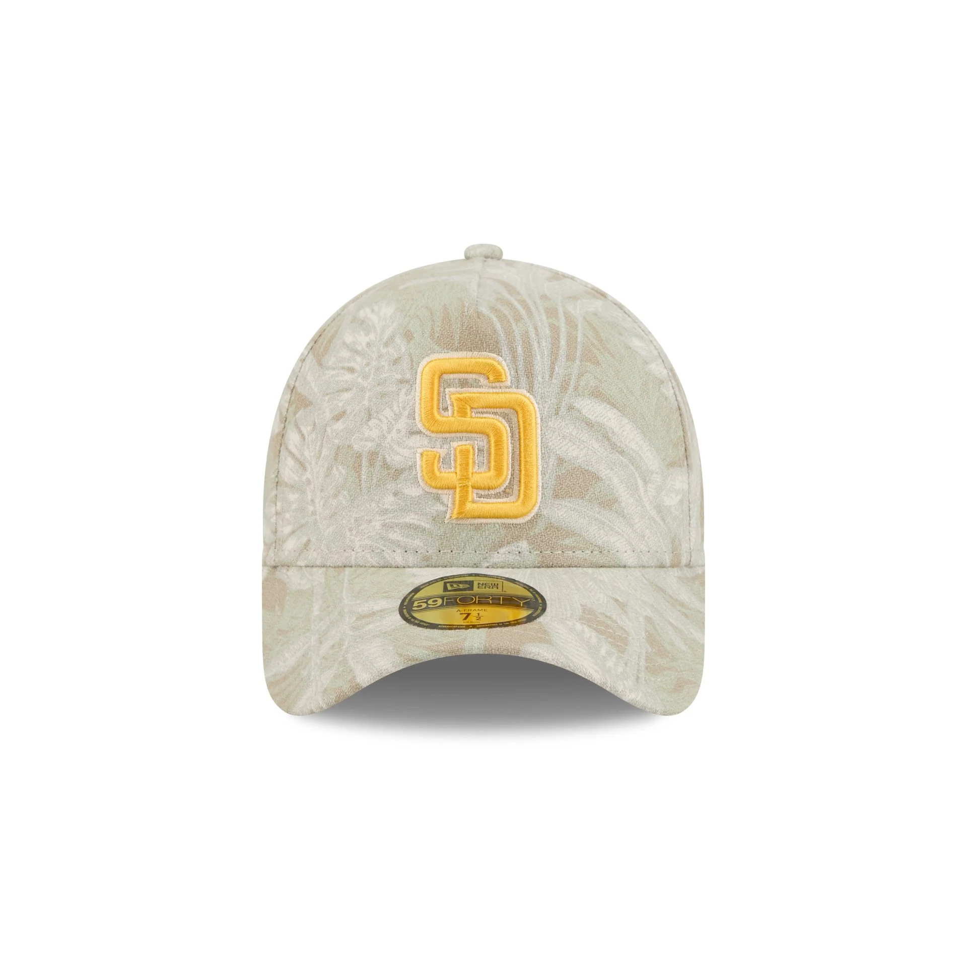San Diego Padres Three Looms Leafy Palm 59FORTY A-Frame Fitted Hat - Image 2