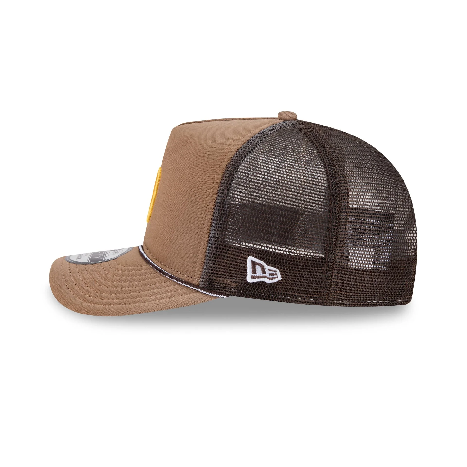 San Diego Padres Worn 9FIFTY A-Frame Trucker Hat - Image 4