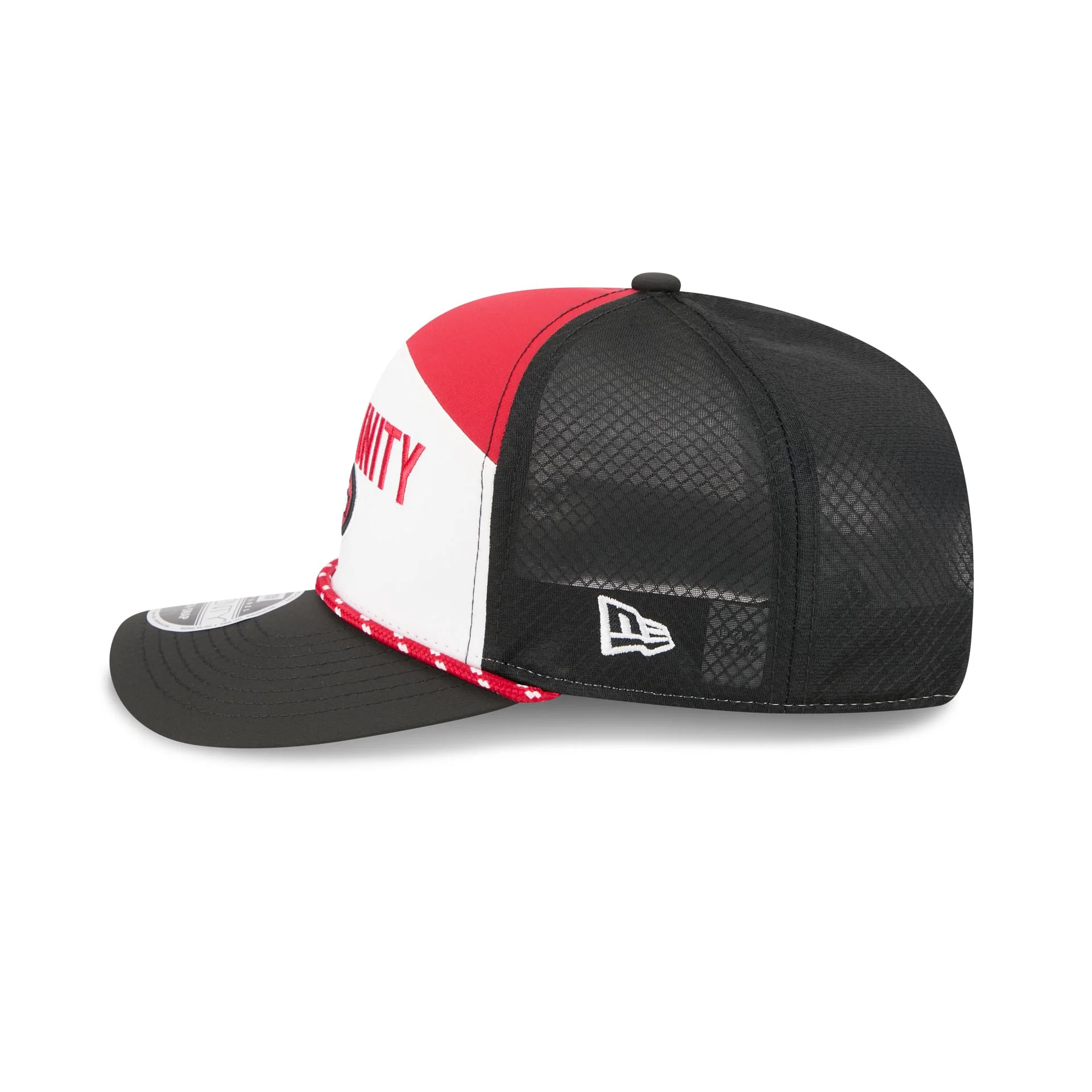 San Francisco 49ers 2025 Inspire Change Split Panel 9SEVENTY Trucker Hat - Image 4