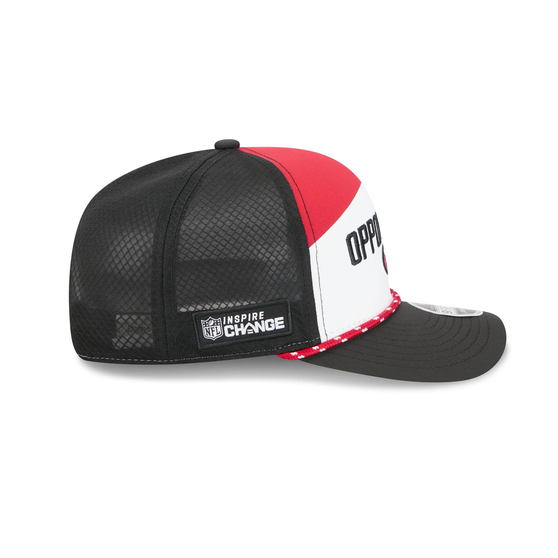 San Francisco 49ers 2025 Inspire Change Split Panel 9SEVENTY Trucker Hat - Image 5