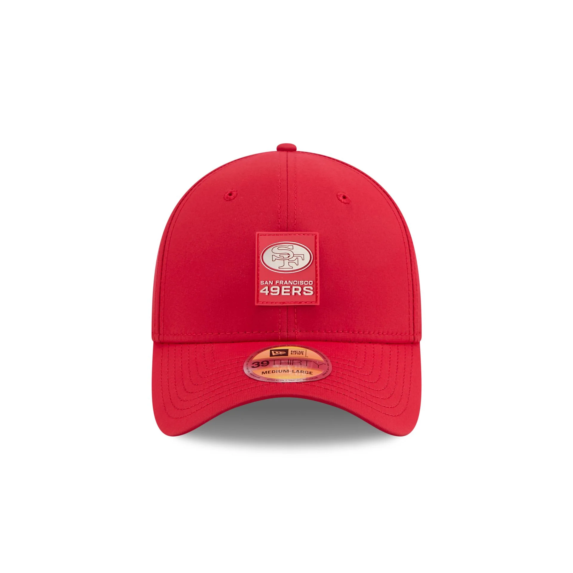 San Francisco 49ers 2025 Sideline Hot Weather Historic 39THIRTY Stretch Fit Hat - Image 2
