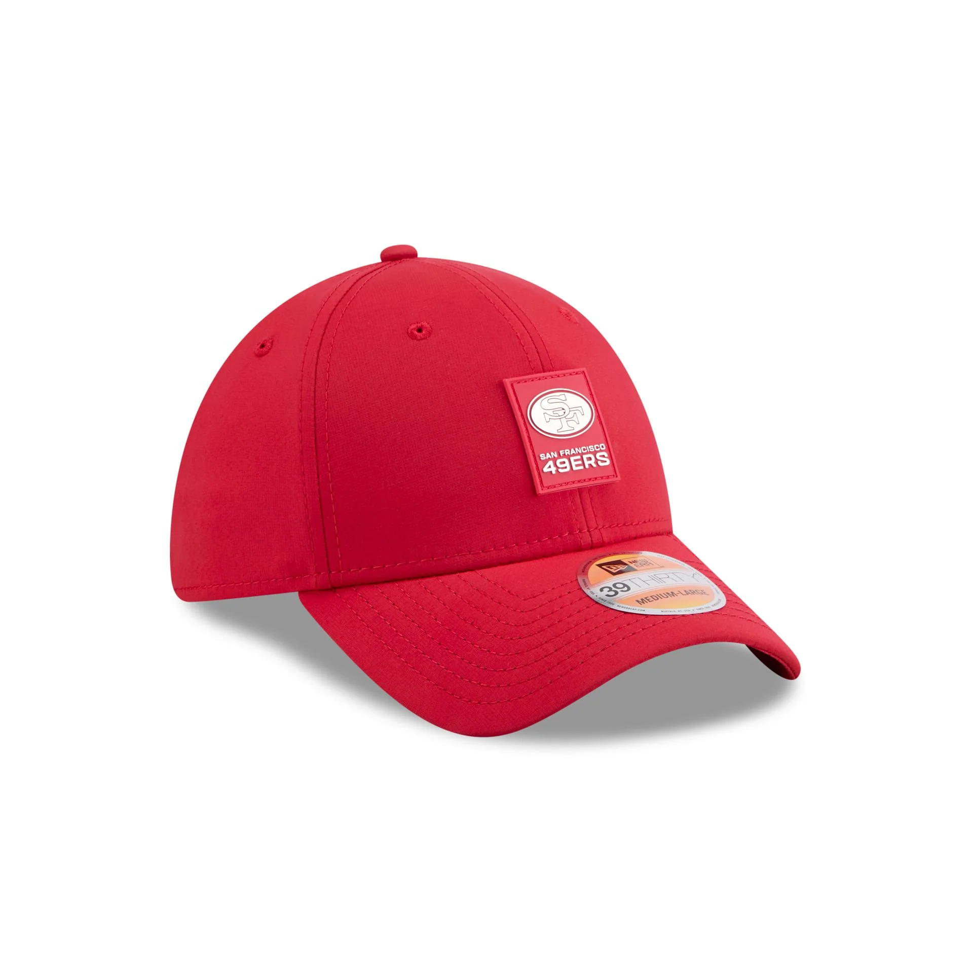 San Francisco 49ers 2025 Sideline Hot Weather Historic 39THIRTY Stretch Fit Hat - Image 3