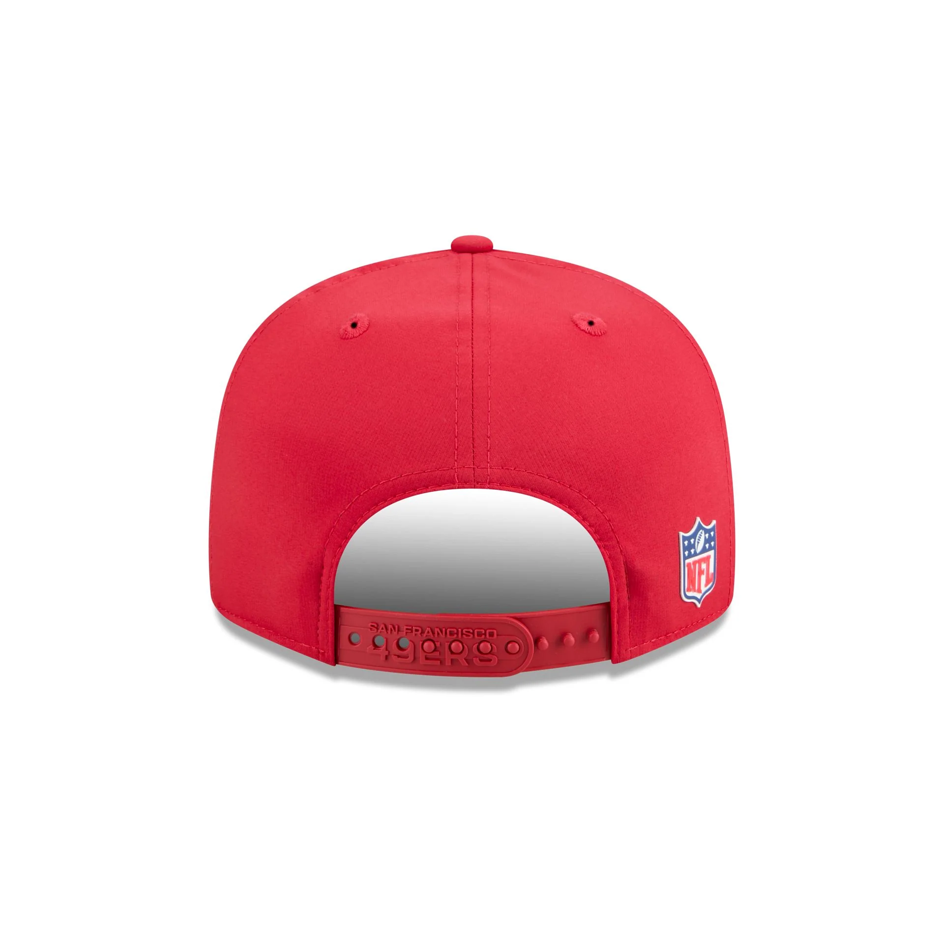 San Francisco 49ers 2025 Sideline Hot Weather Split Panel 9FIFTY Snapback Hat - Image 5