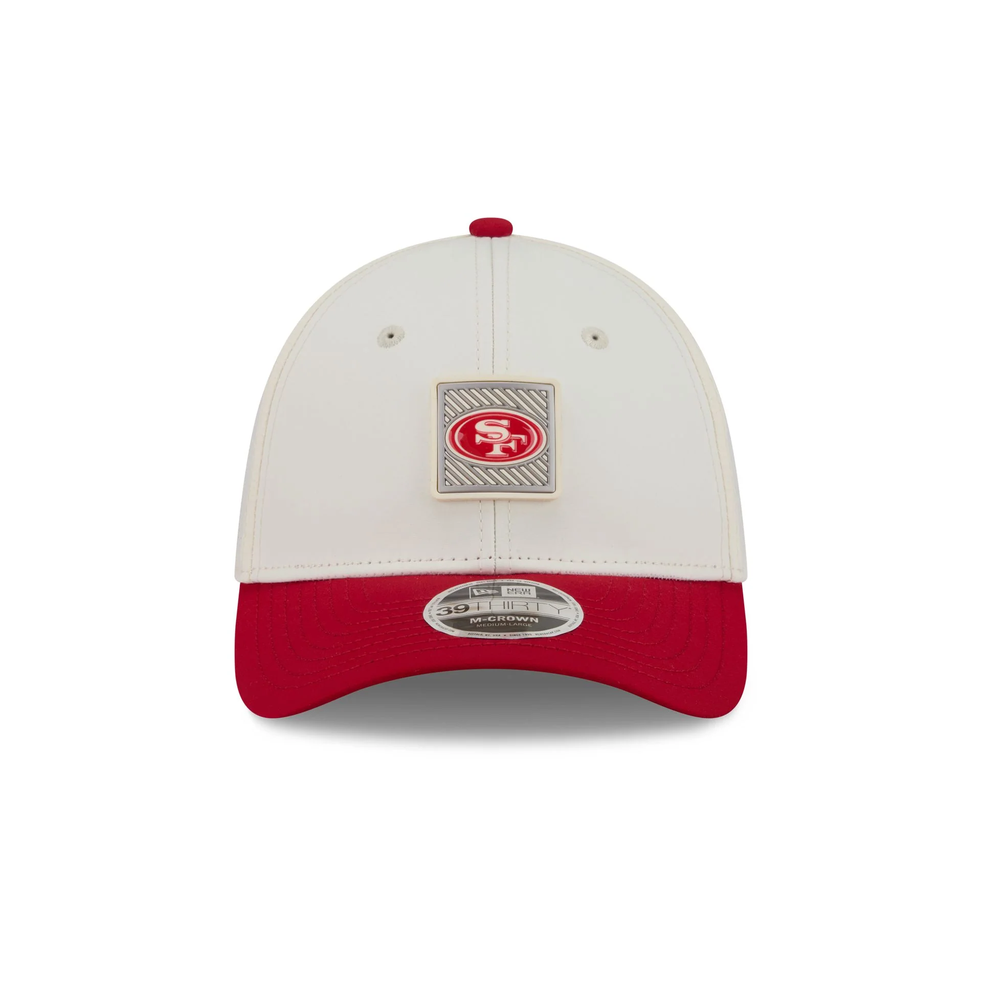 San Francisco 49ers 2026 Training 39THIRTY M-Crown Stretch-Fit Hat - Image 2