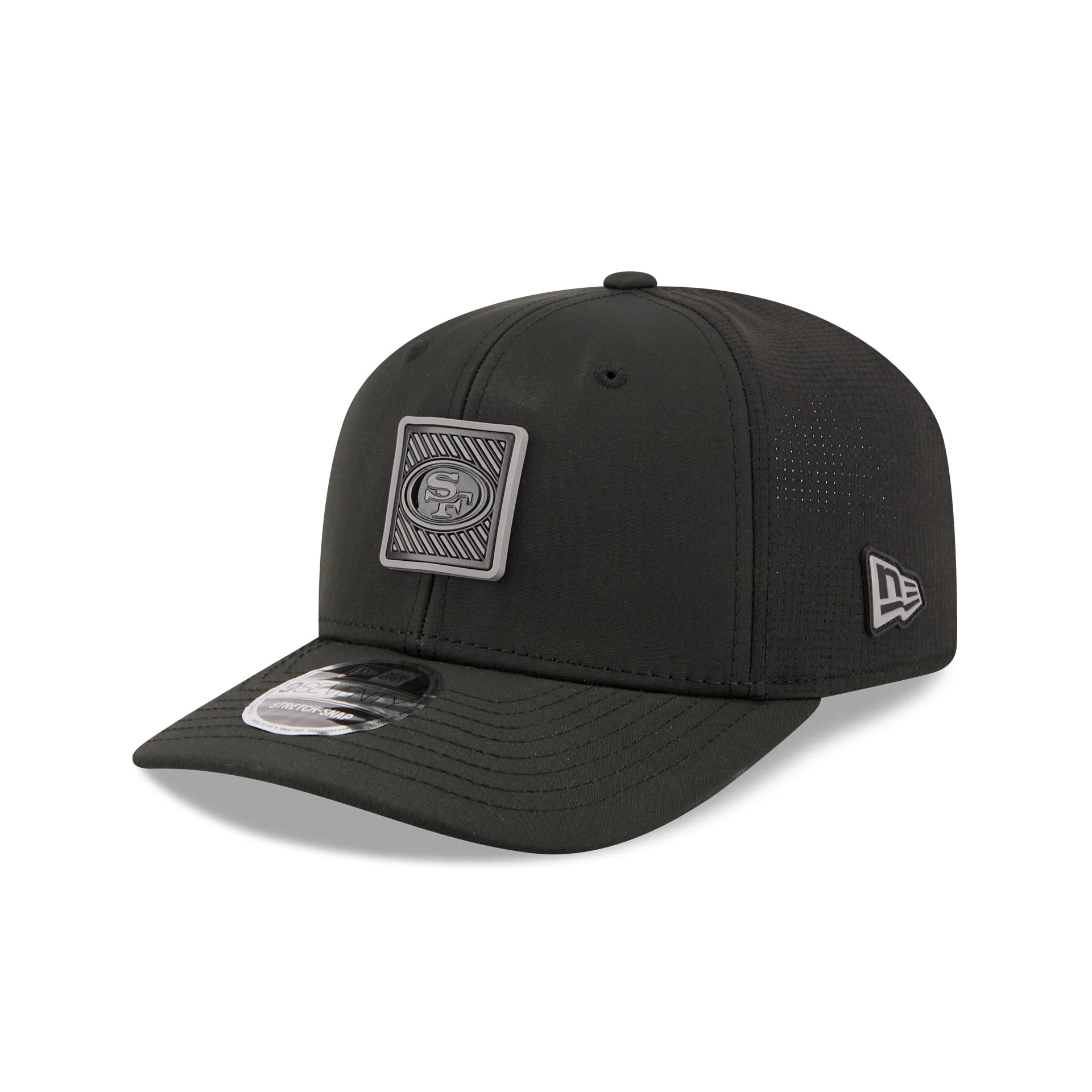 San Francisco 49ers 2026 Training Black 9SEVENTY Stretch-Snap Hat - Image 3