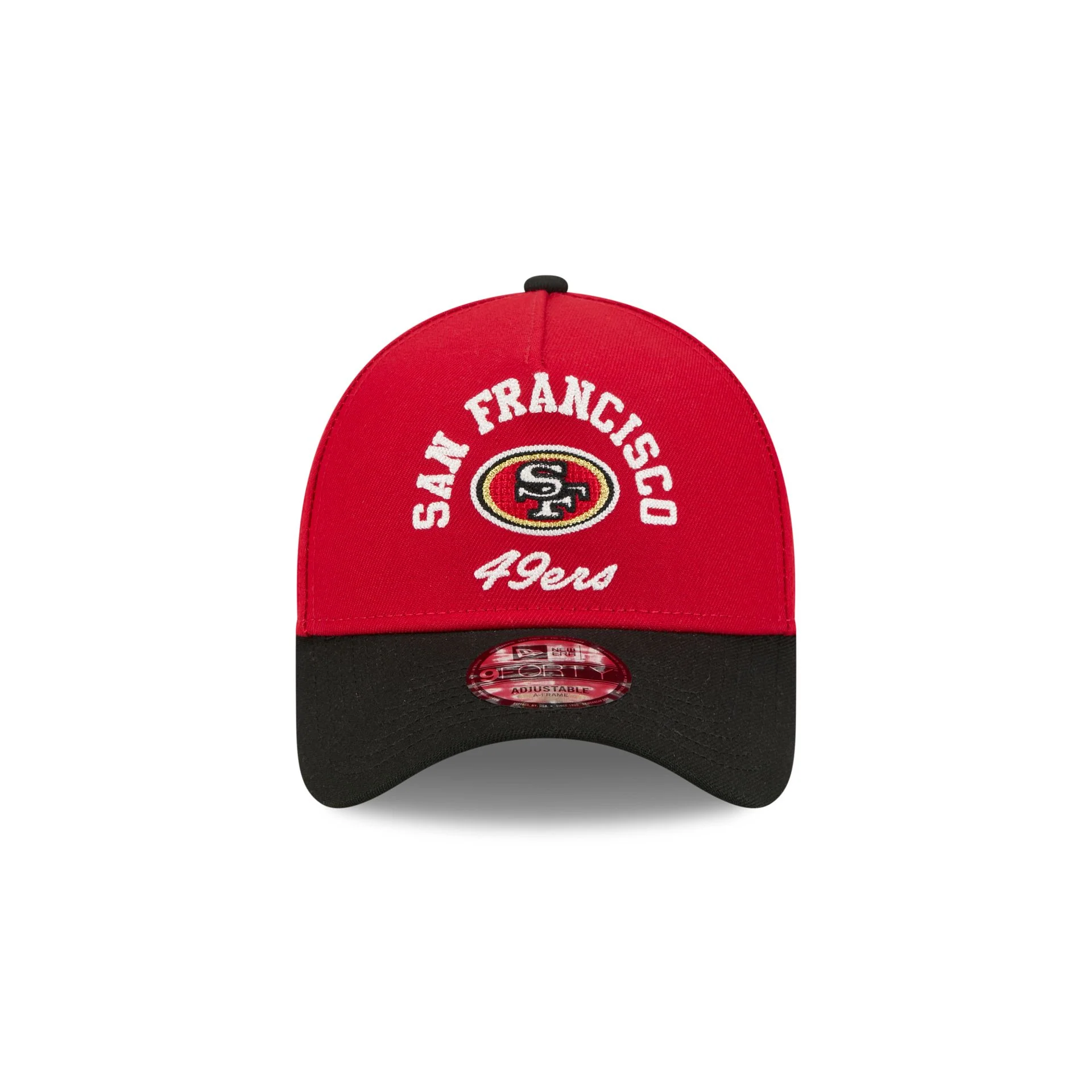 San Francisco 49ers Arched 9FORTY A-Frame Snapback Hat - Image 2