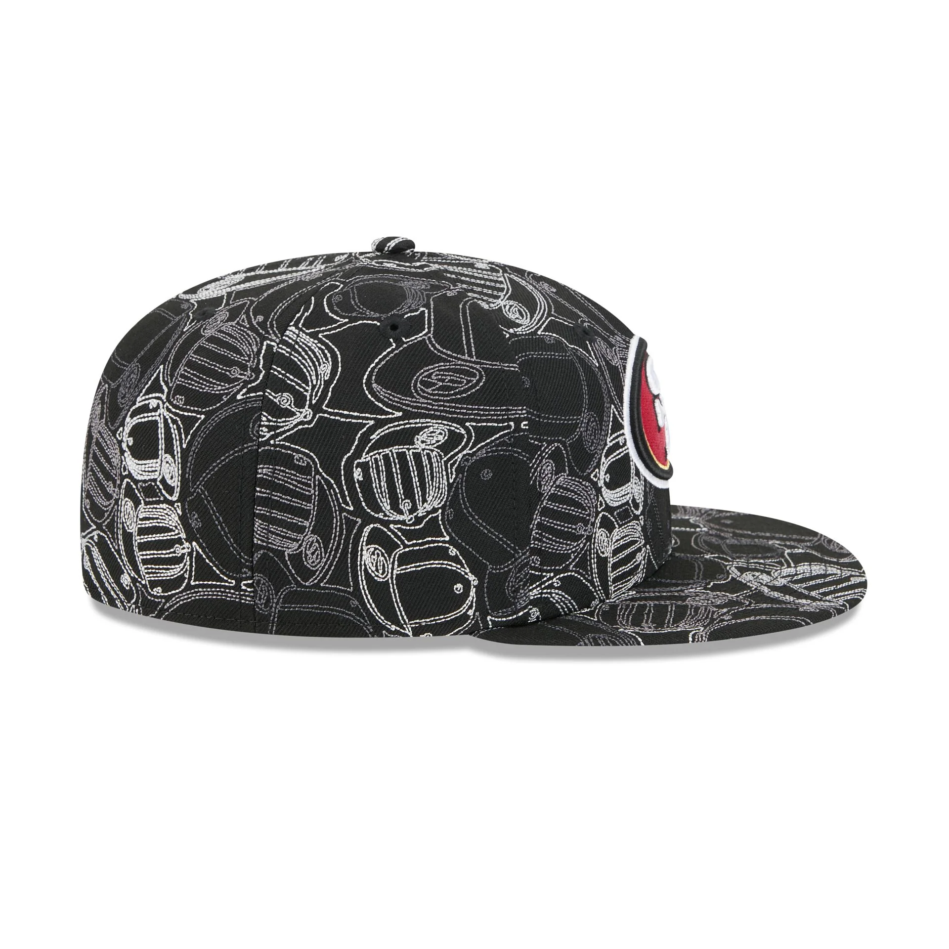 San Francisco 49ers Cap Scramble 59FIFTY Fitted Hat - Image 5