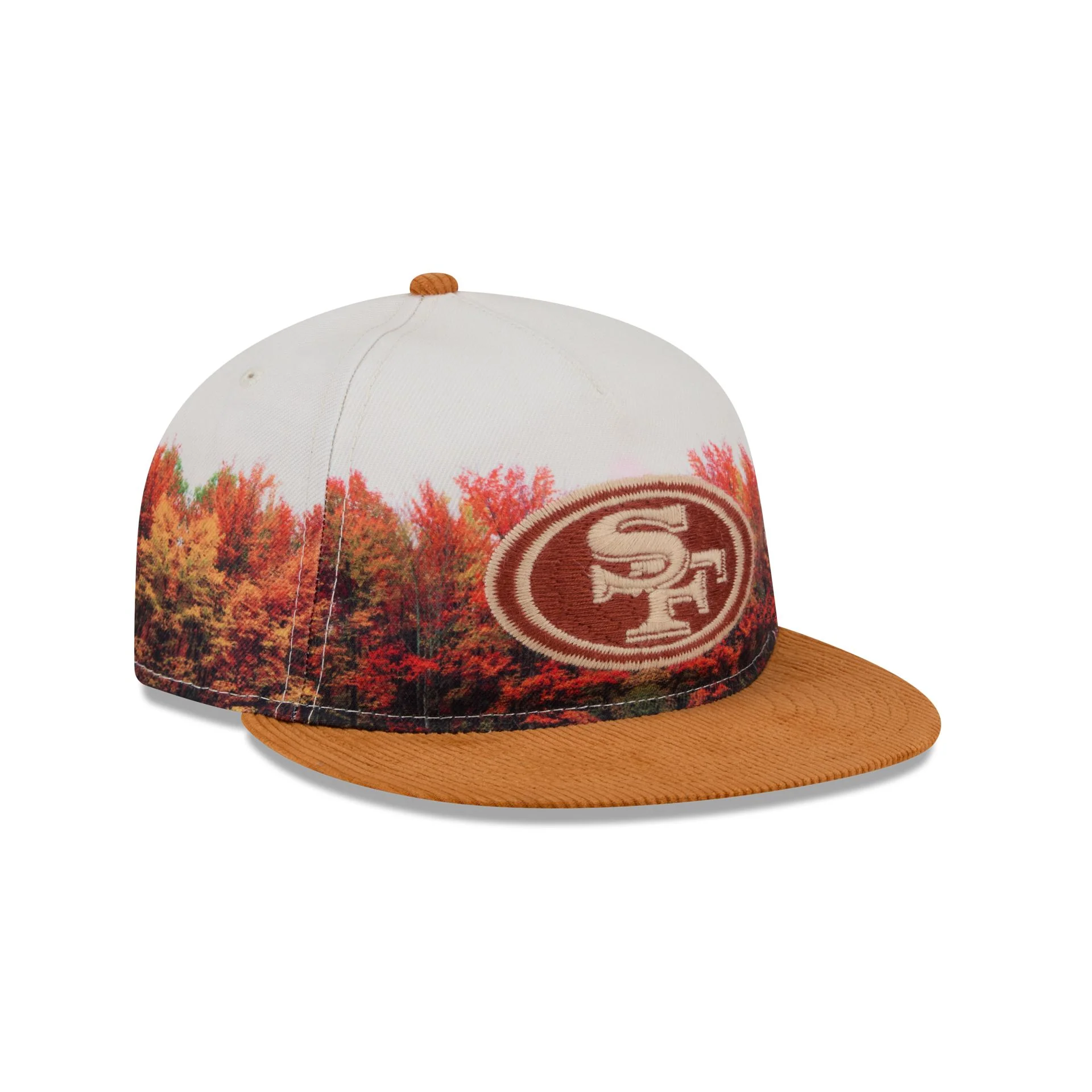 San Francisco 49ers Fall Forest Retro Crown 9FIFTY Adjustable Hat - Image 3