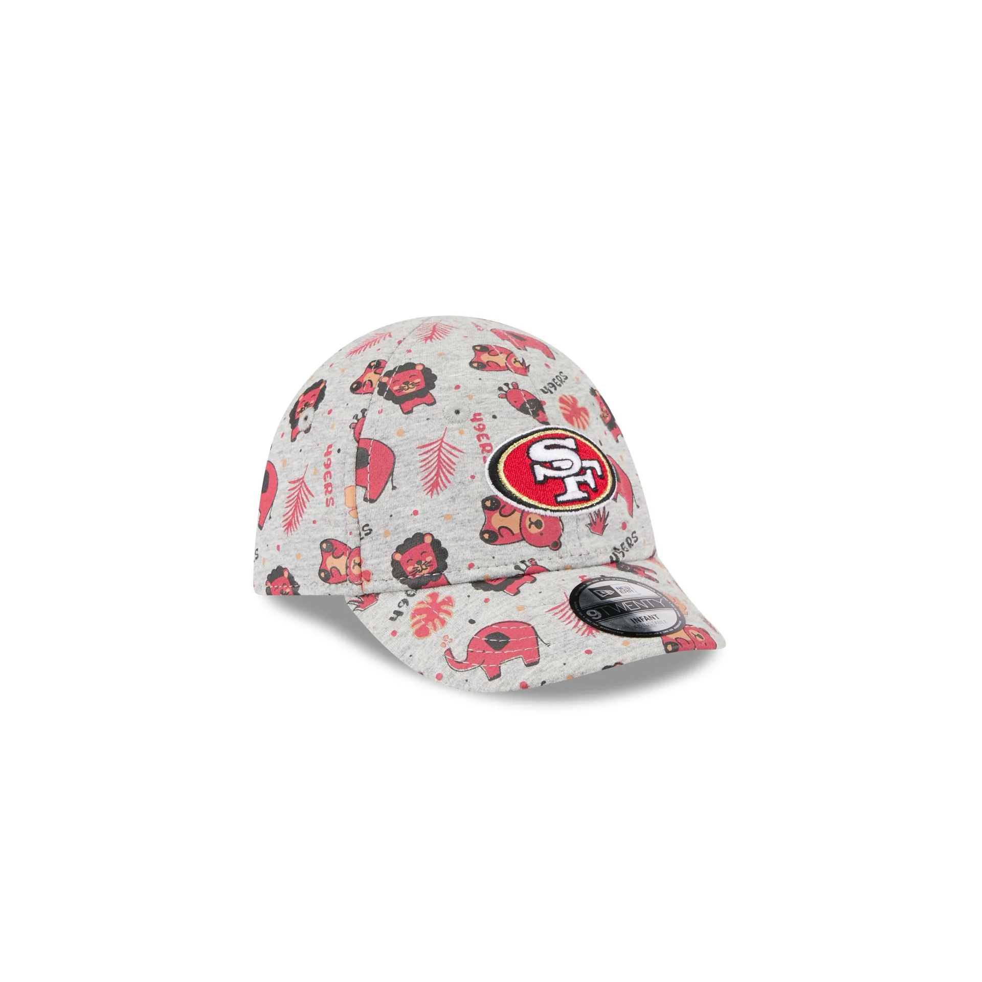 San Francisco 49ers Kids Animal 9TWENTY Adjustable Hat - Image 3
