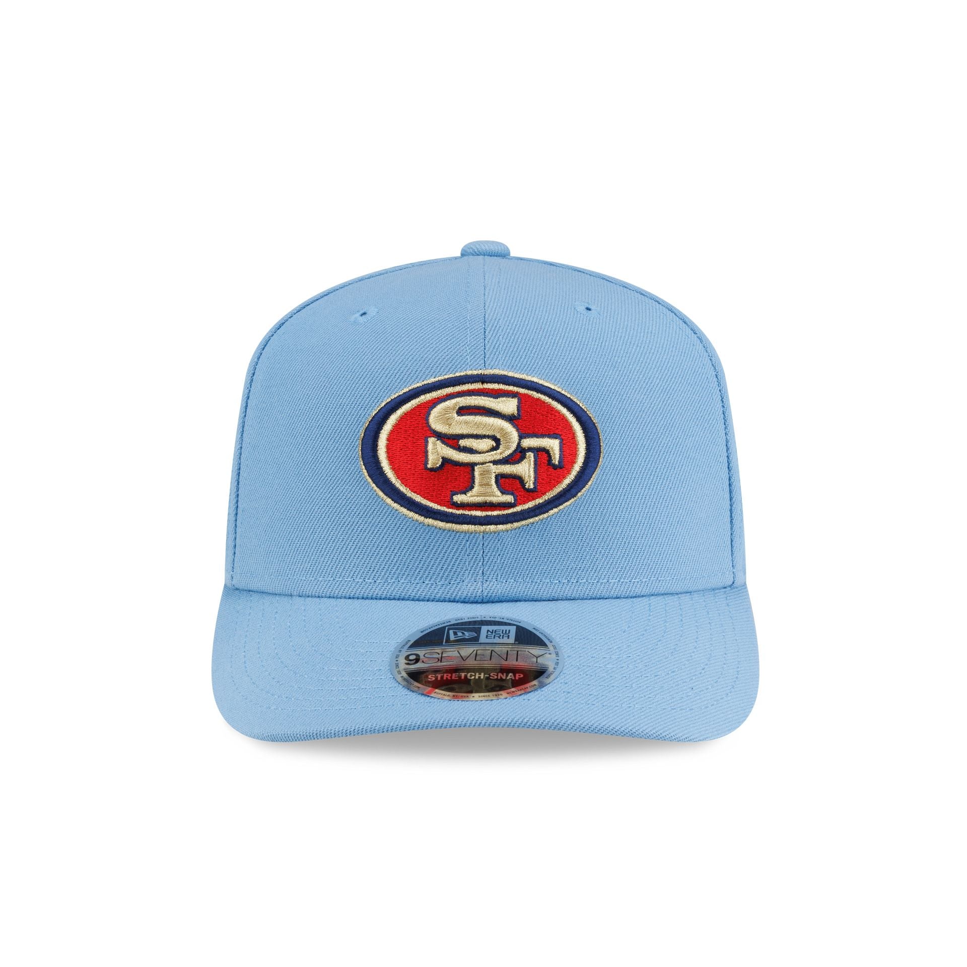 San Francisco 49ers Red, White & Blue 9SEVENTY Stretch-Snap Hat - Image 2