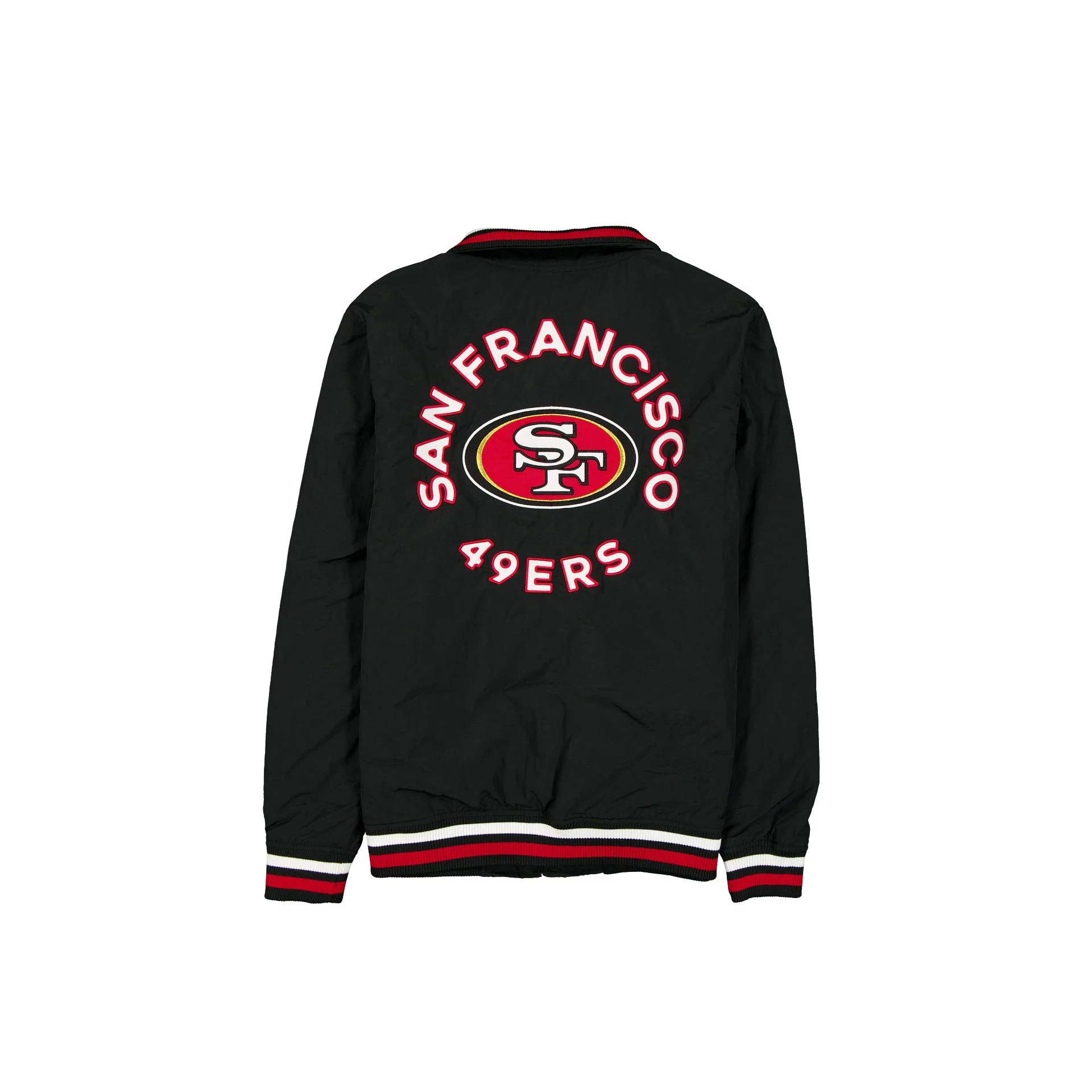 San Francisco 49ers Throwback Nylon Jacket - Image 3
