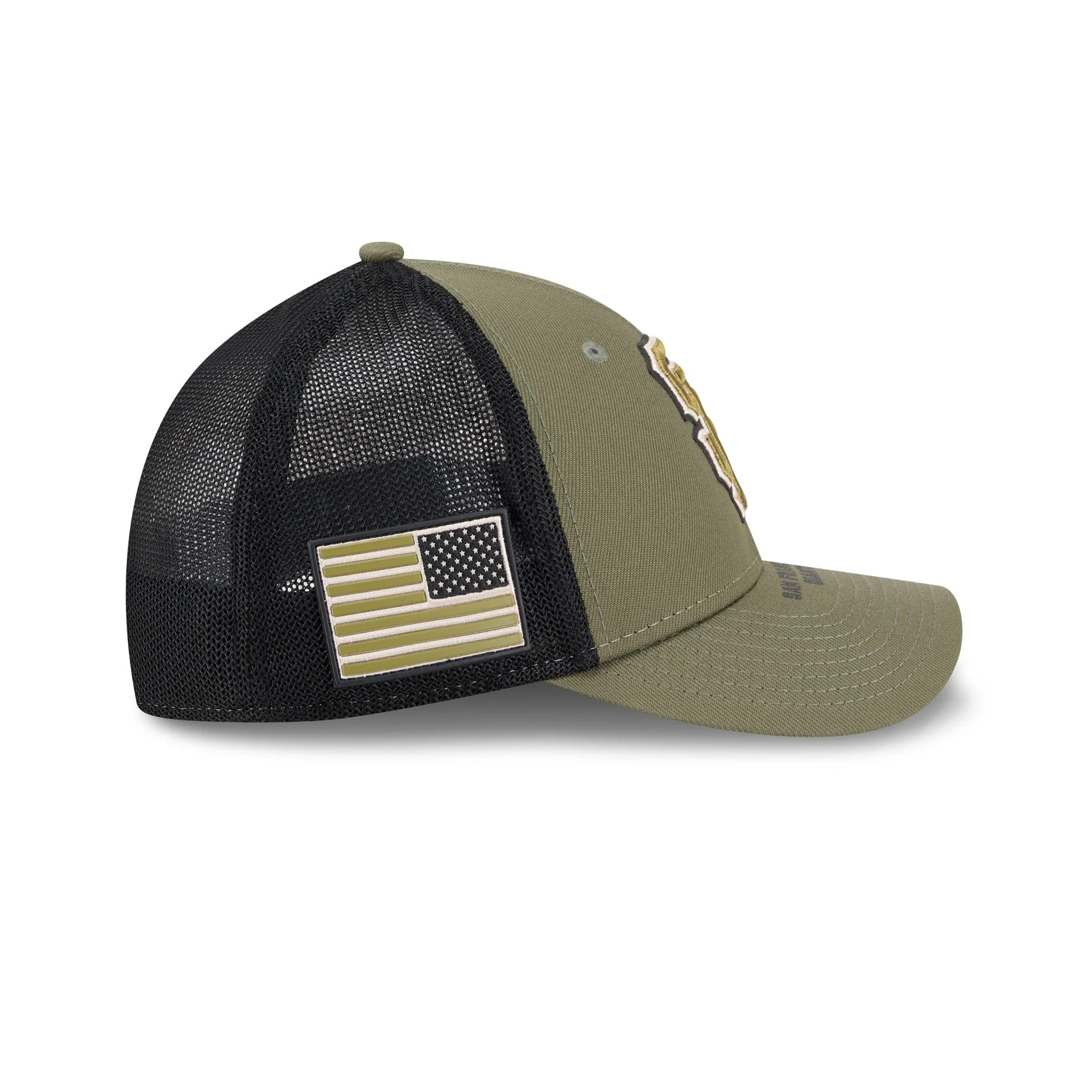 San Francisco Giants Armed Forces Day 2026 39THIRTY M-Crown Stretch Fit Hat - Image 4