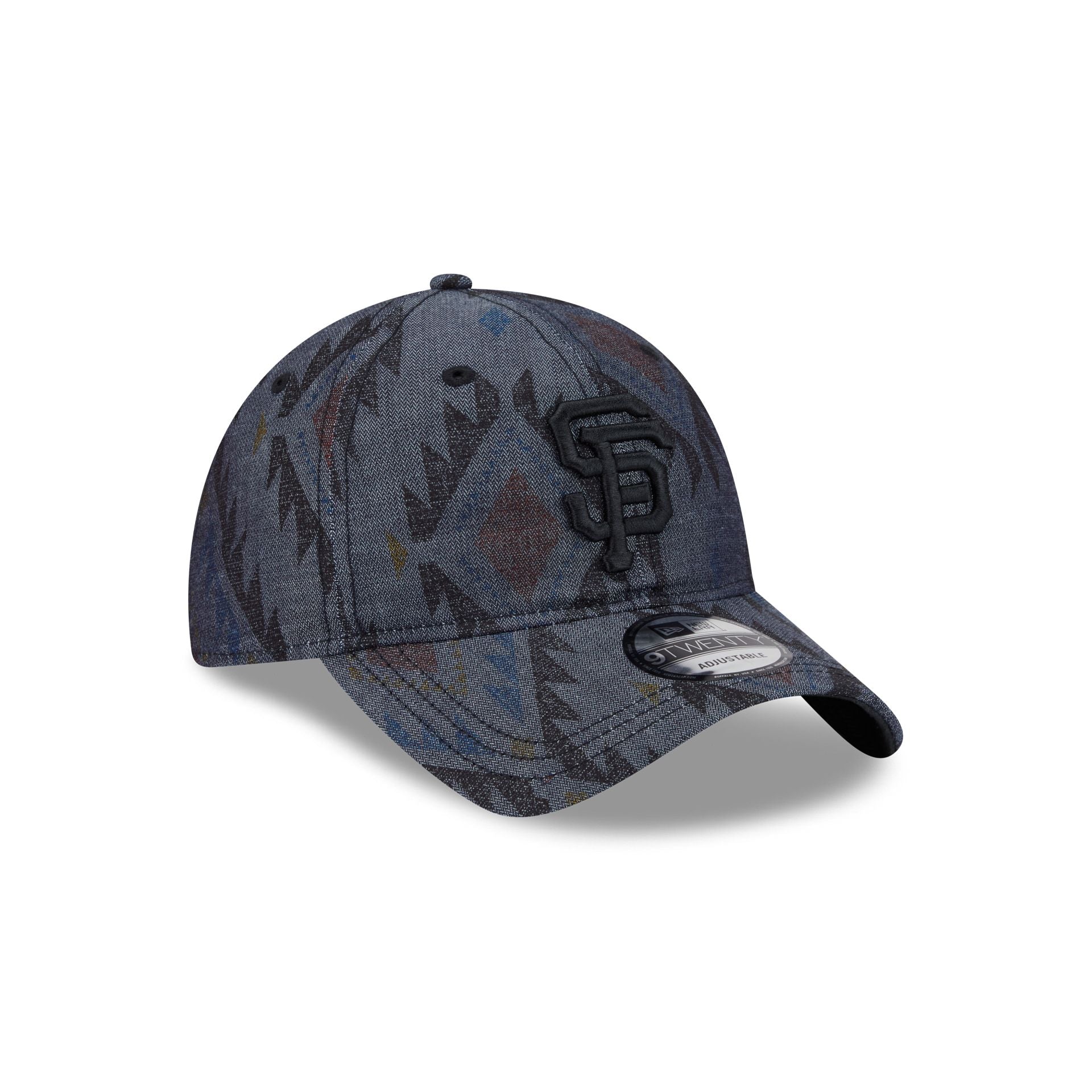 San Francisco Giants Aztec Pattern 9TWENTY Adjustable Hat - Image 3