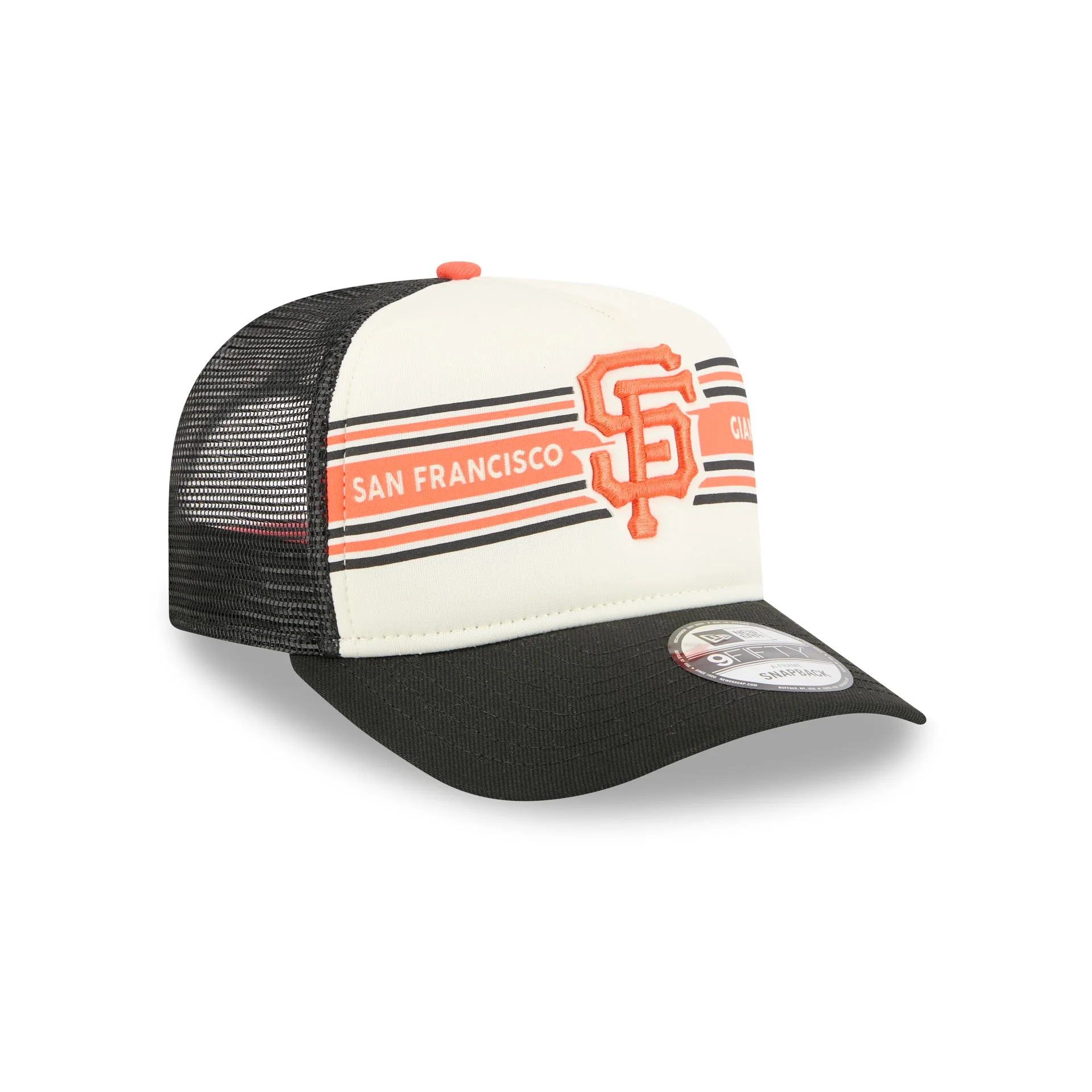 San Francisco Giants Banner 9FIFTY A-Frame Trucker Hat - Image 3