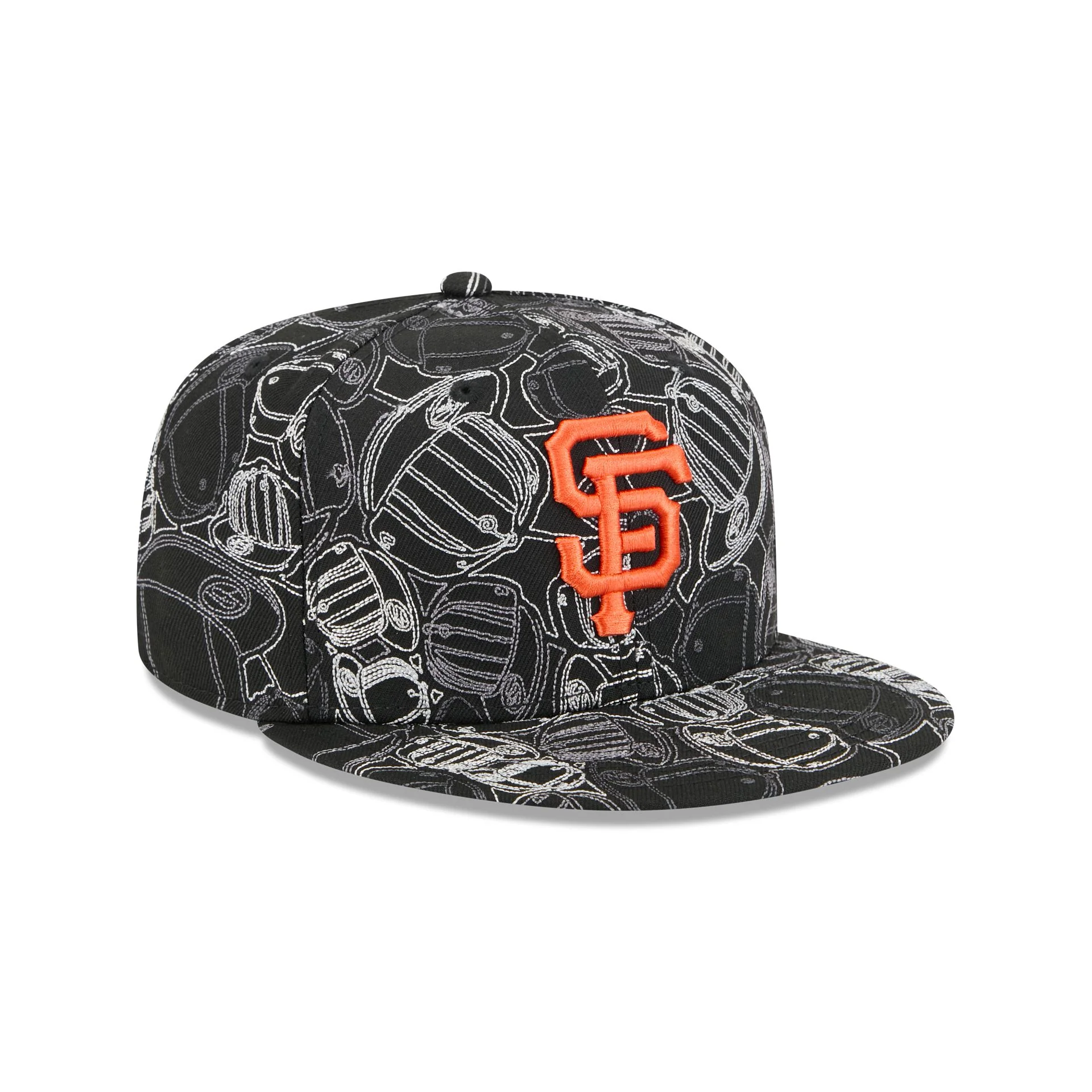 San Francisco Giants Cap Scramble 59FIFTY Fitted Hat - Image 3