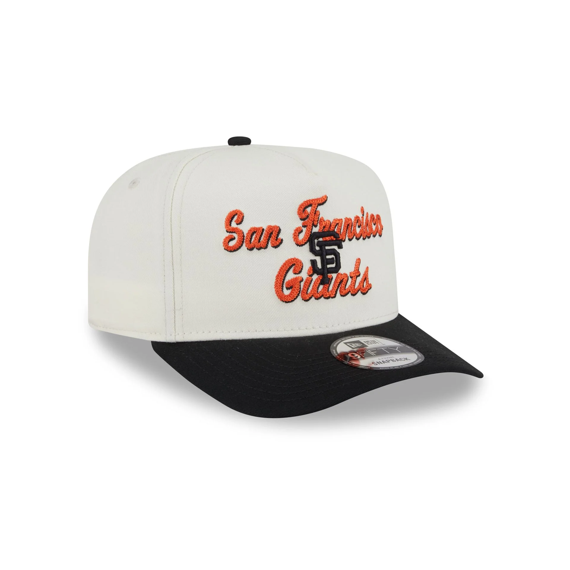 San Francisco Giants Chainstitch 9FIFTY A-Frame Snapback Hat - Image 3