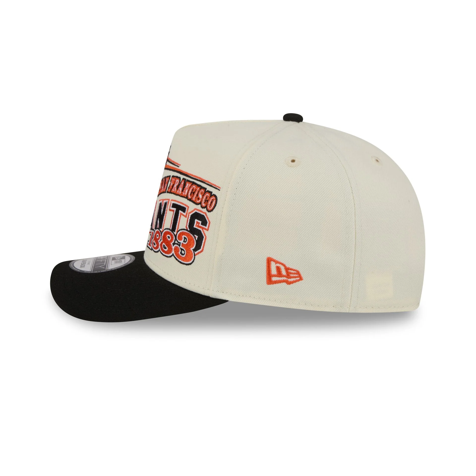 San Francisco Giants Chrome White Classic 9FIFTY A-Frame Snapback Hat - Image 4