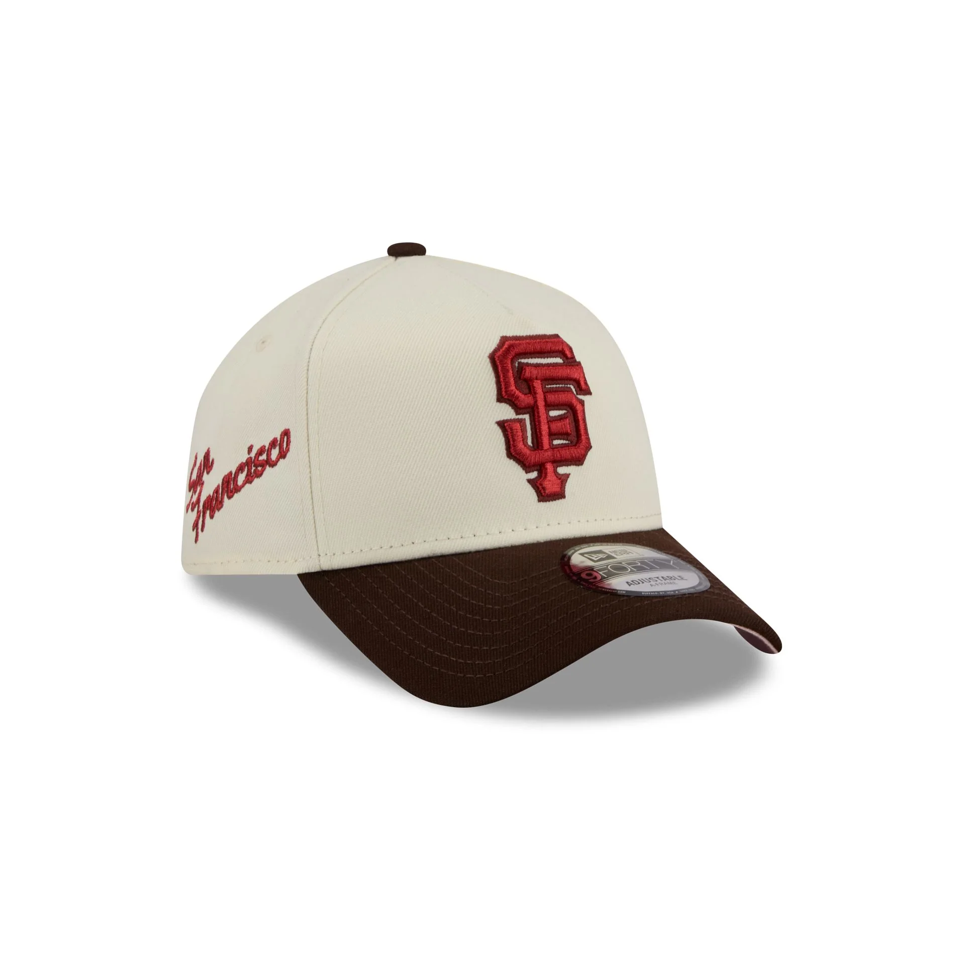 San Francisco Giants City Script 9FORTY A-Frame Snapback Hat
