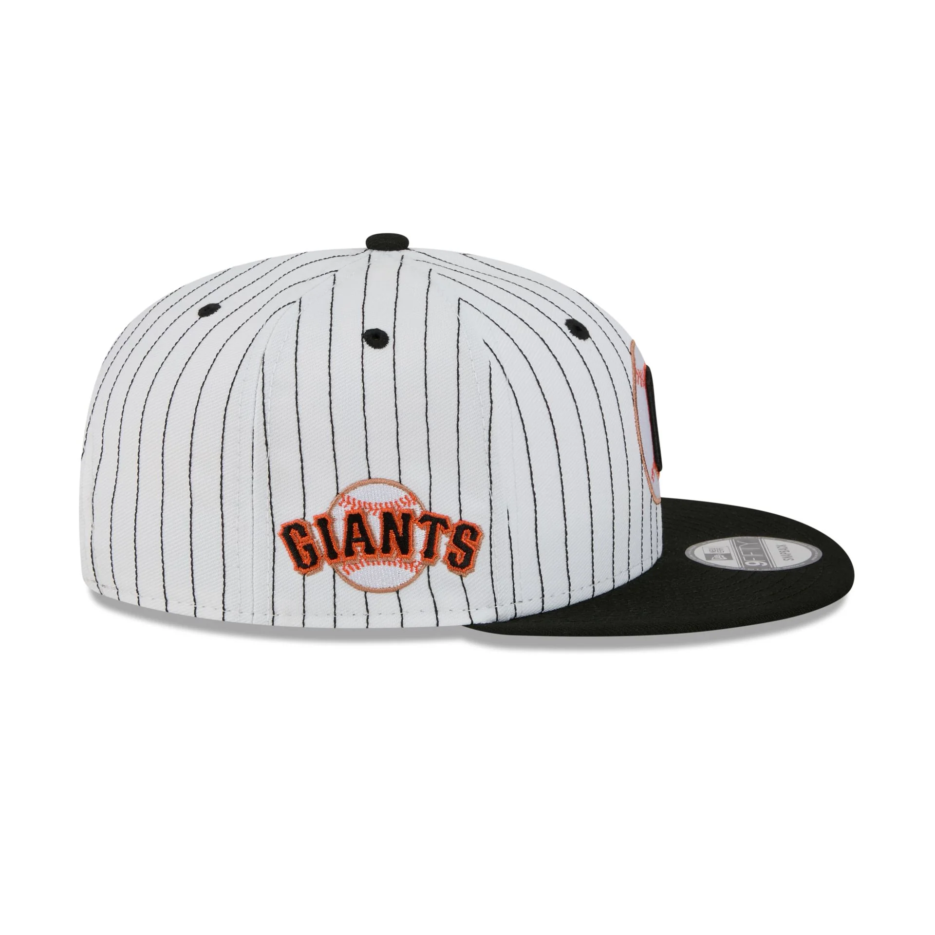 San Francisco Giants Deceptor Pinstripe 9FIFTY Snapback Hat - Image 4