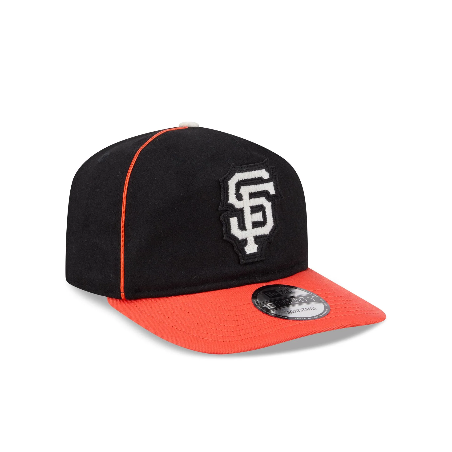 San Francisco Giants Felt Logo 19TWENTY Adjustable Hat - Image 3