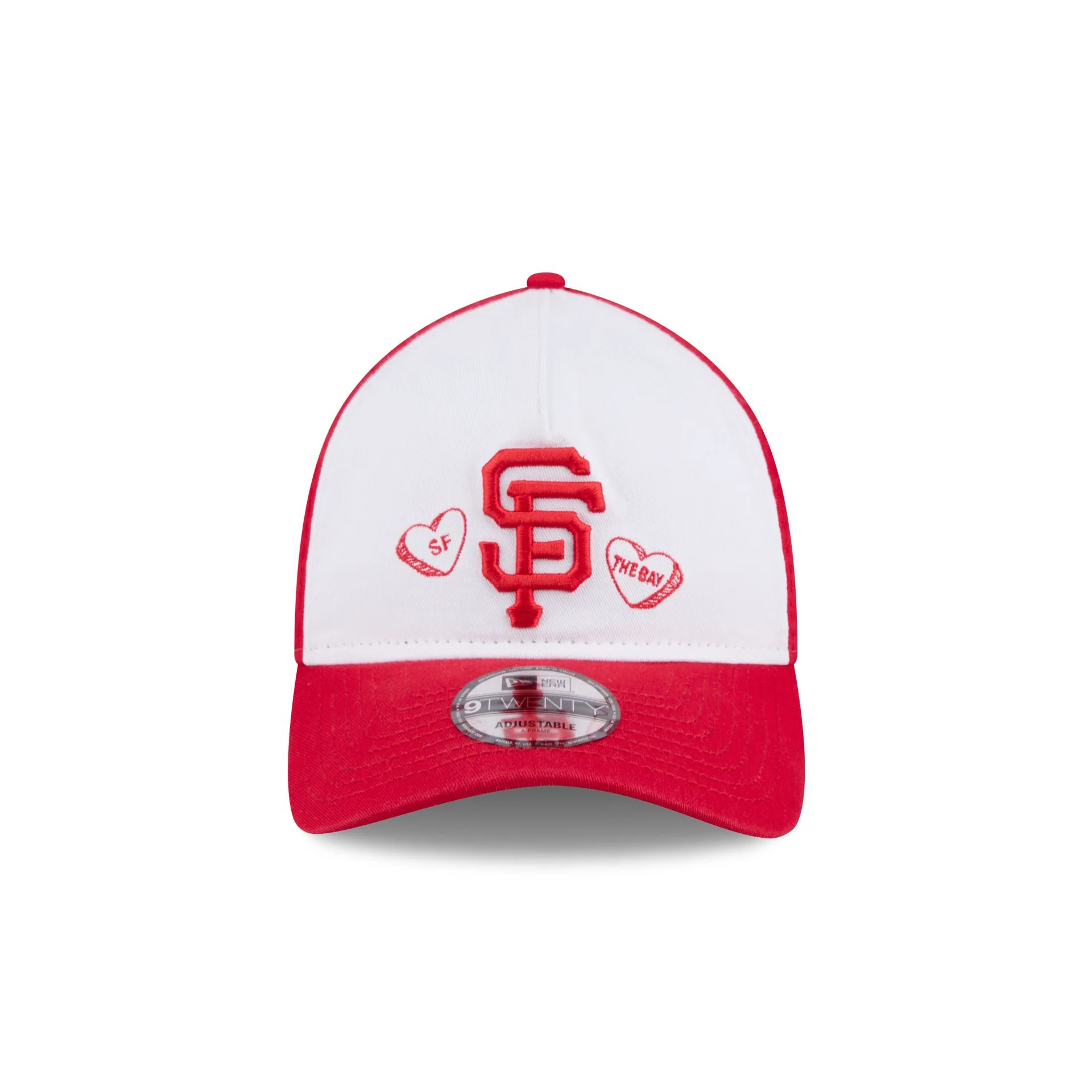 San Francisco Giants Heart 9TWENTY A-Frame Adjustable Hat - Image 2