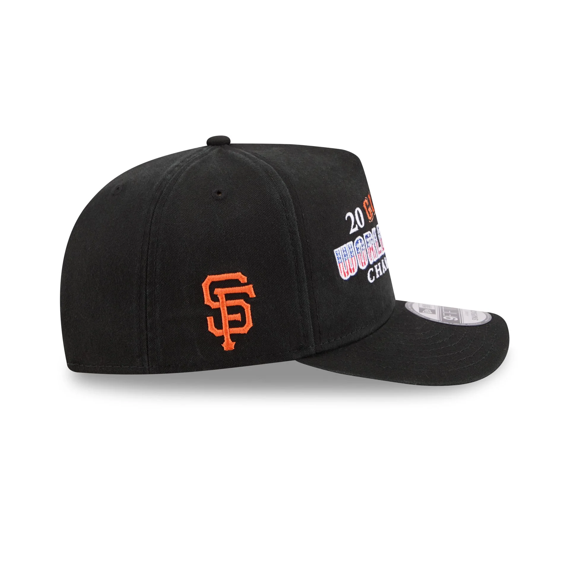 San Francisco Giants Historic Win 9FIFTY A-Frame Snapback Hat - Image 4