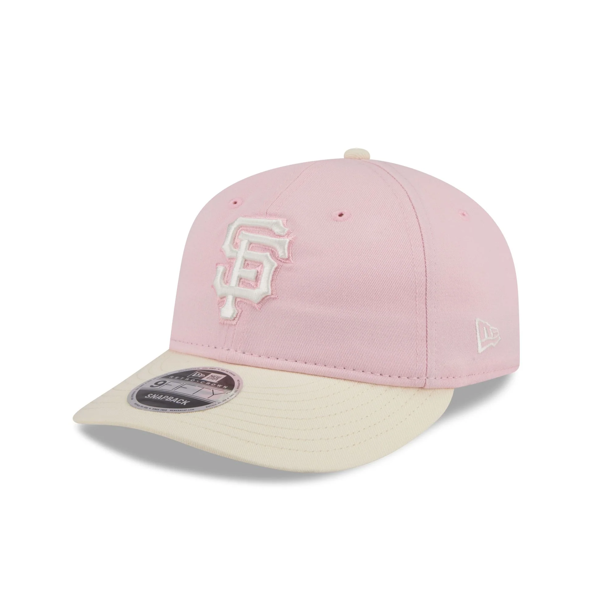 San Francisco Giants Light Pink Retro Crown 9FIFTY Snapback Hat - Image 3
