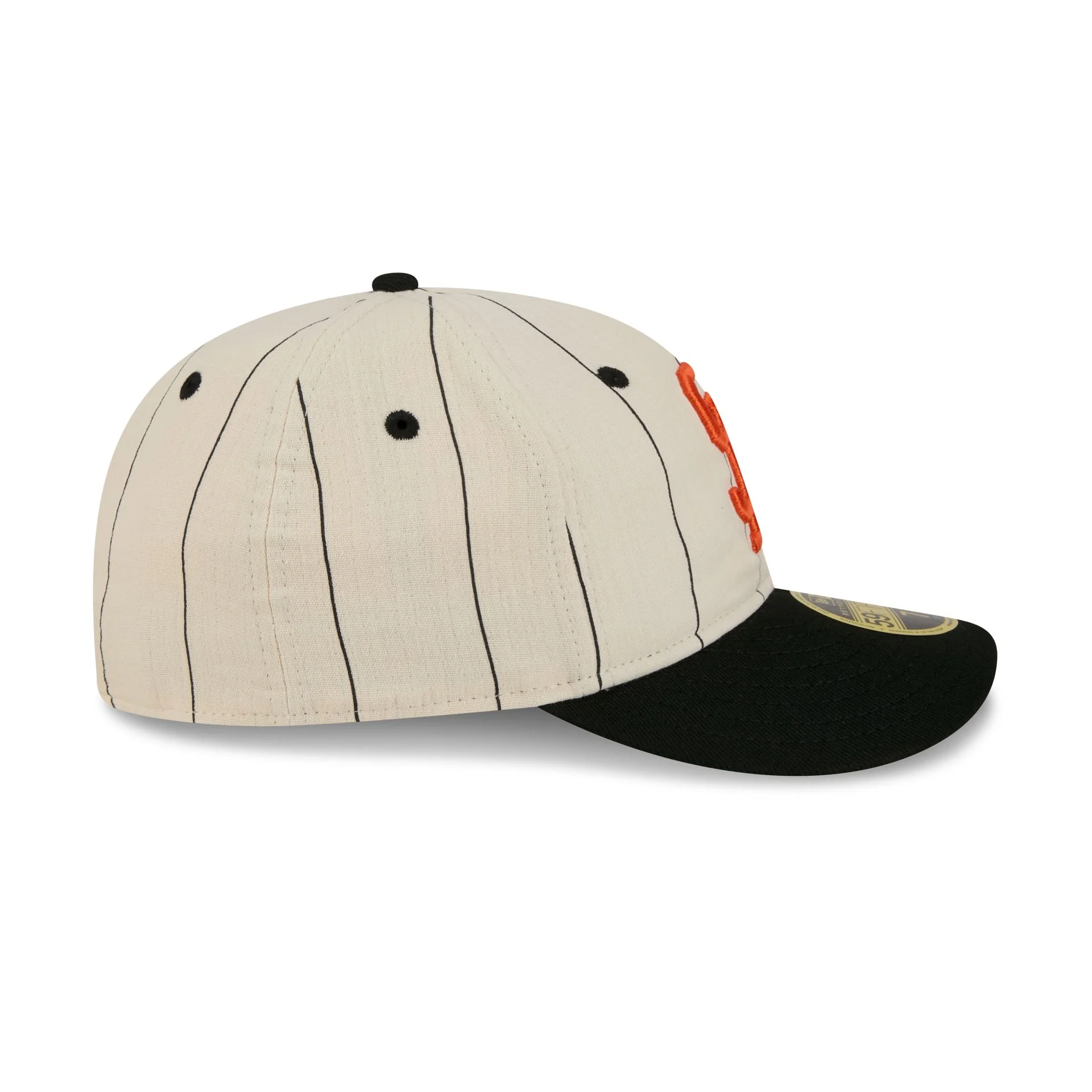 San Francisco Giants Linen Pinstripe Retro Crown 59FIFTY Fitted Hat - Image 5