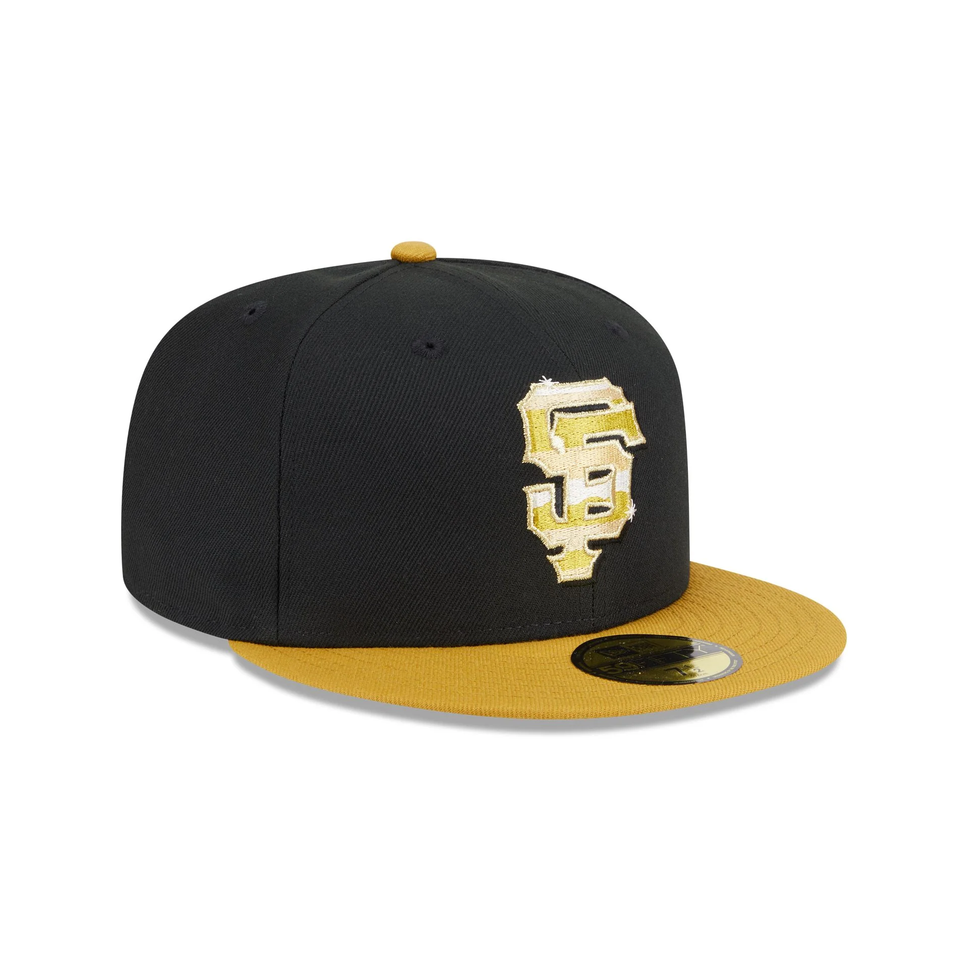 San Francisco Giants Metallic Gold Logo 59FIFTY Fitted Hat - Image 3