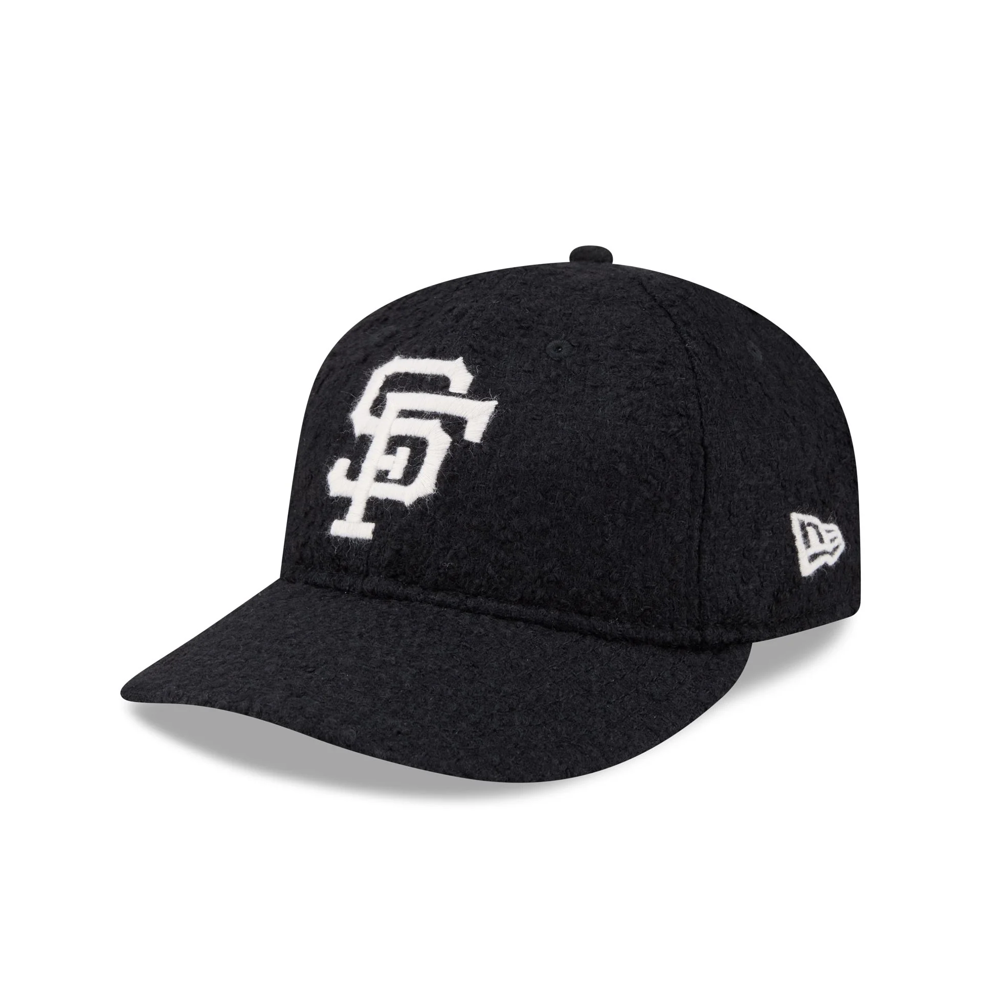 San Francisco Giants Navy Merino & Cashmere Moon Retro Crown 9FIFTY Adjustable Hat - Image 3