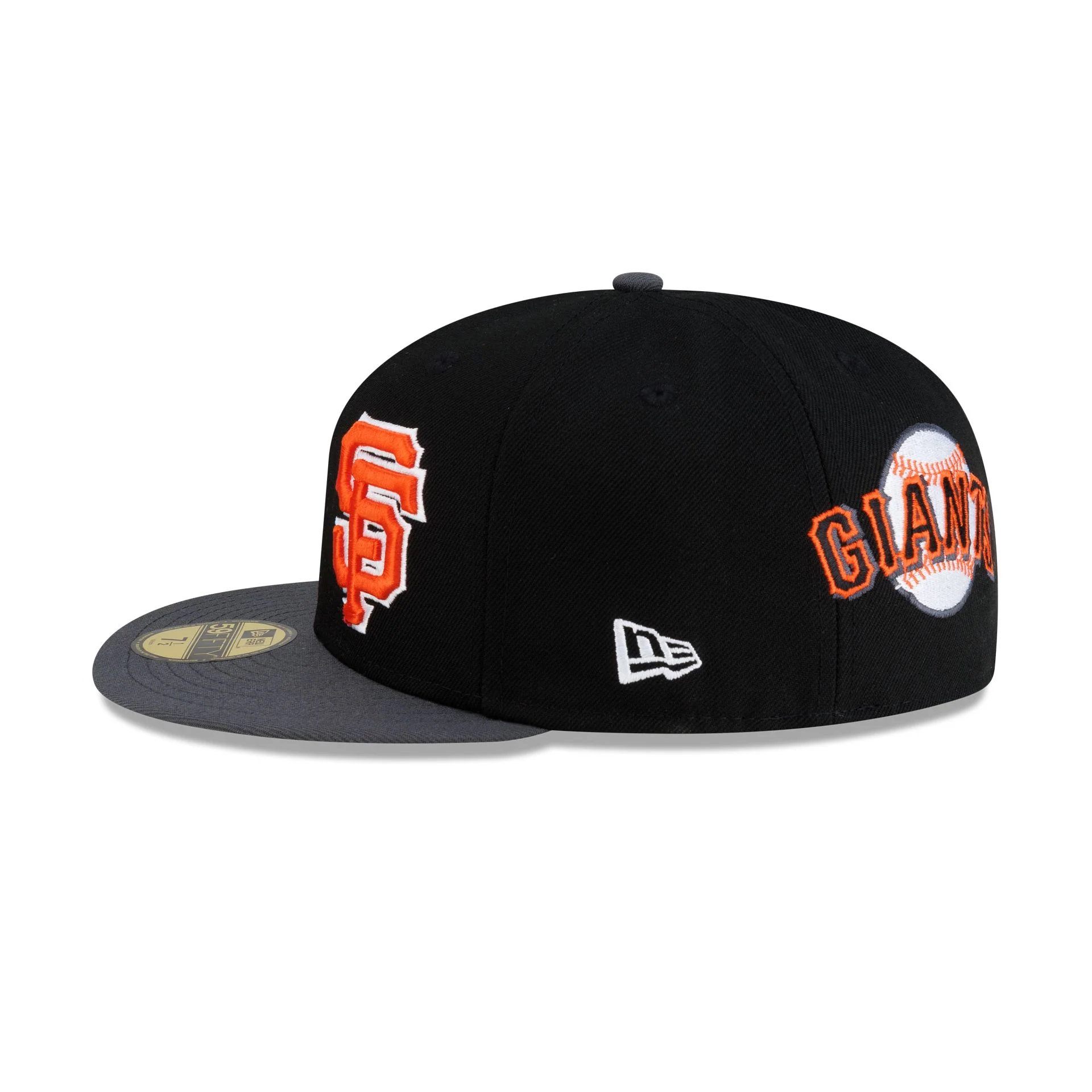 San Francisco Giants Premium Multi Logo 59FIFTY Fitted Hat - Image 5