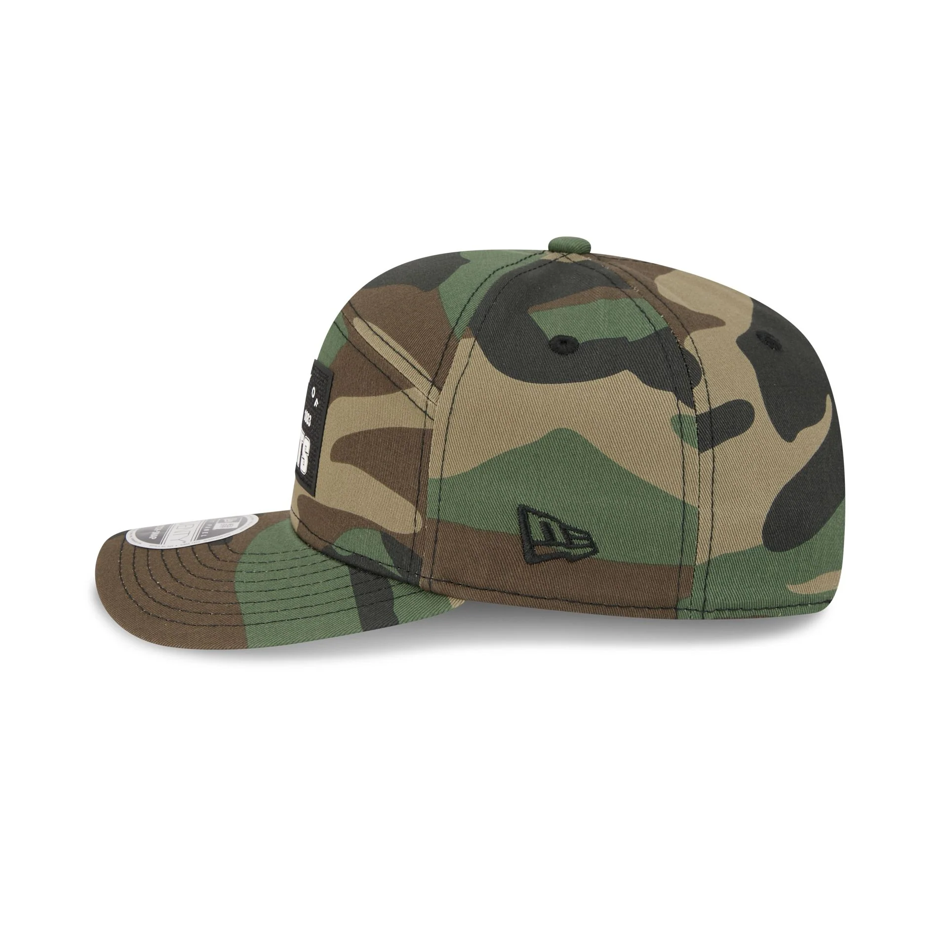 San Francisco Giants Property of Patch Camo Split Panel 9SEVENTY Stretch-Snap Hat - Image 4