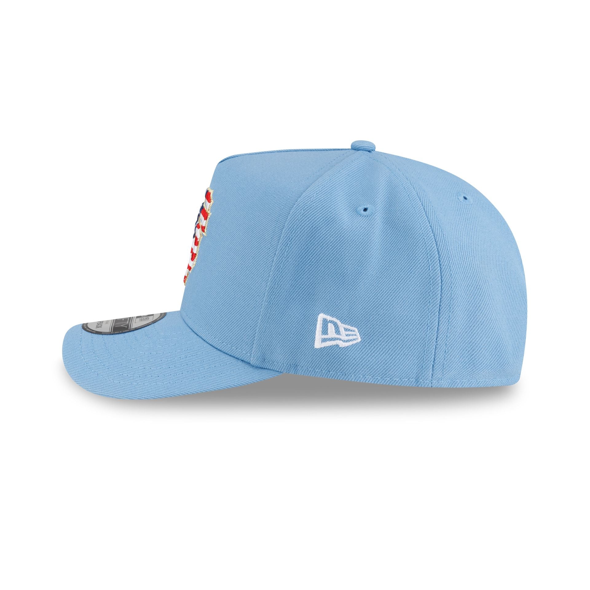San Francisco Giants Red, White & Blue 9FIFTY A-Frame Snapback Hat - Image 5