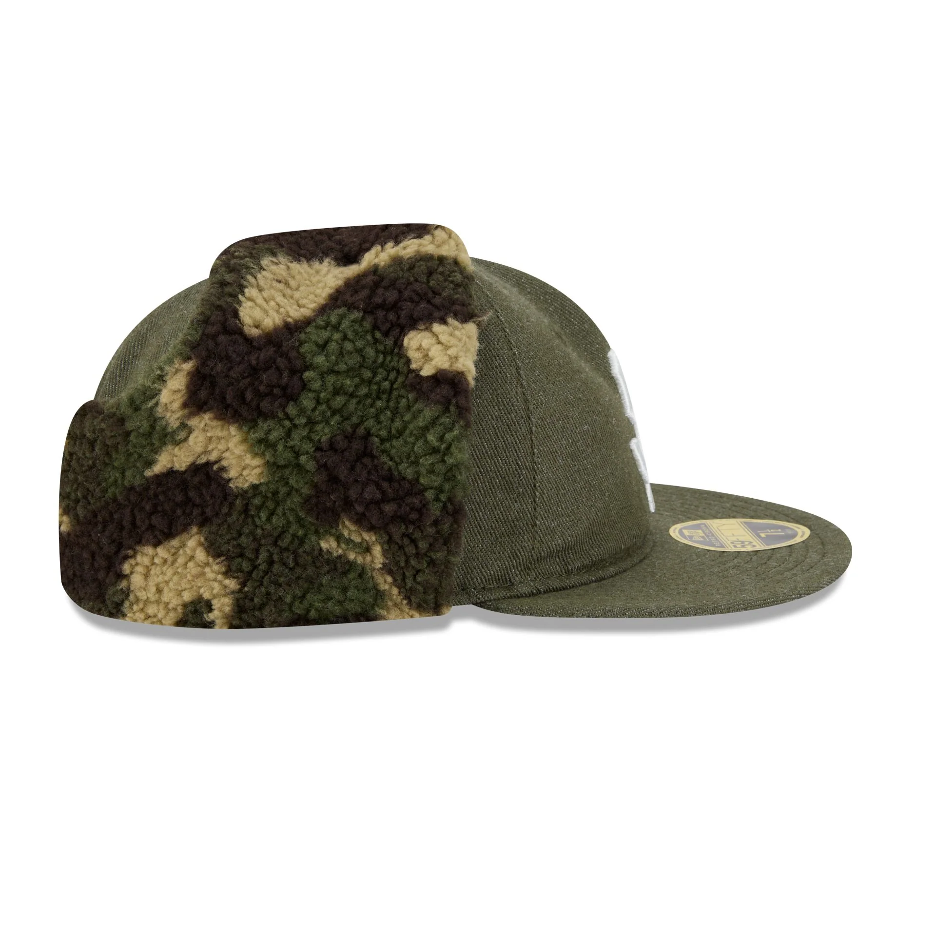 San Francisco Giants Three Looms Cotton Twill Camo Retro Crown Dog Ear 59FIFTY Fitted Hat - Image 5