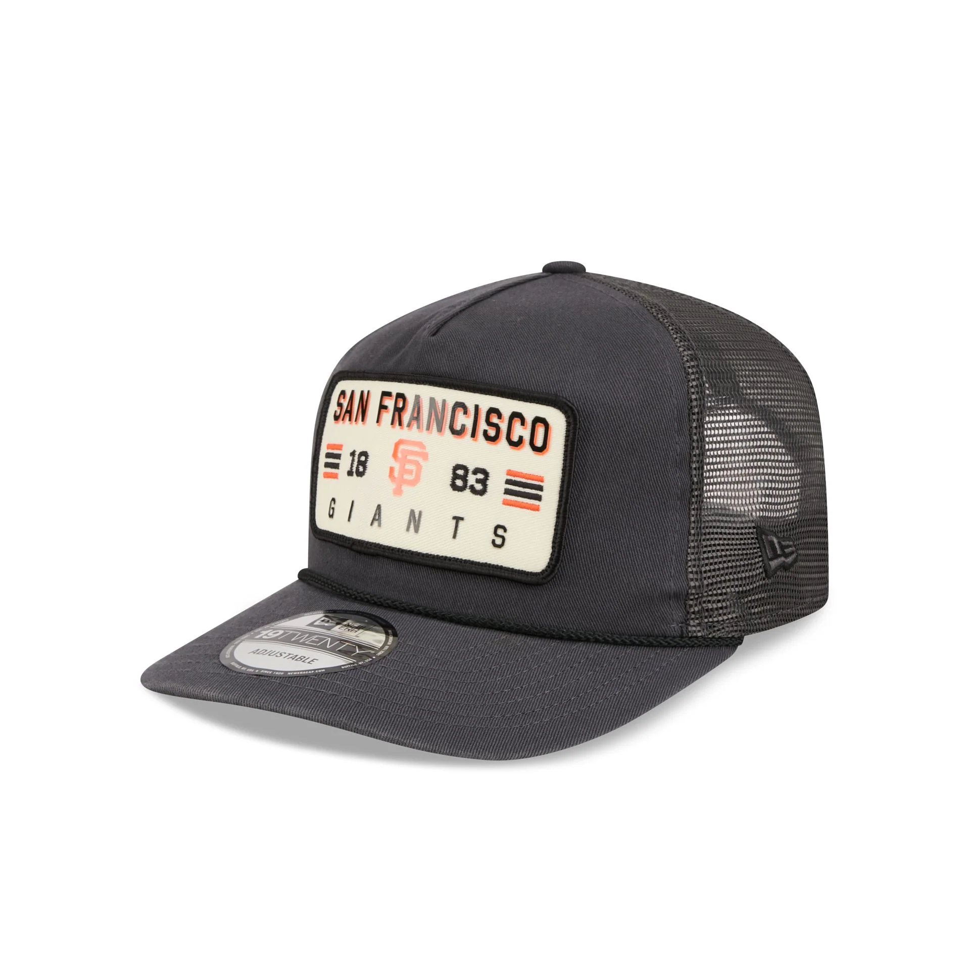 San Francisco Giants Washed Graphite 19TWENTY Trucker Hat