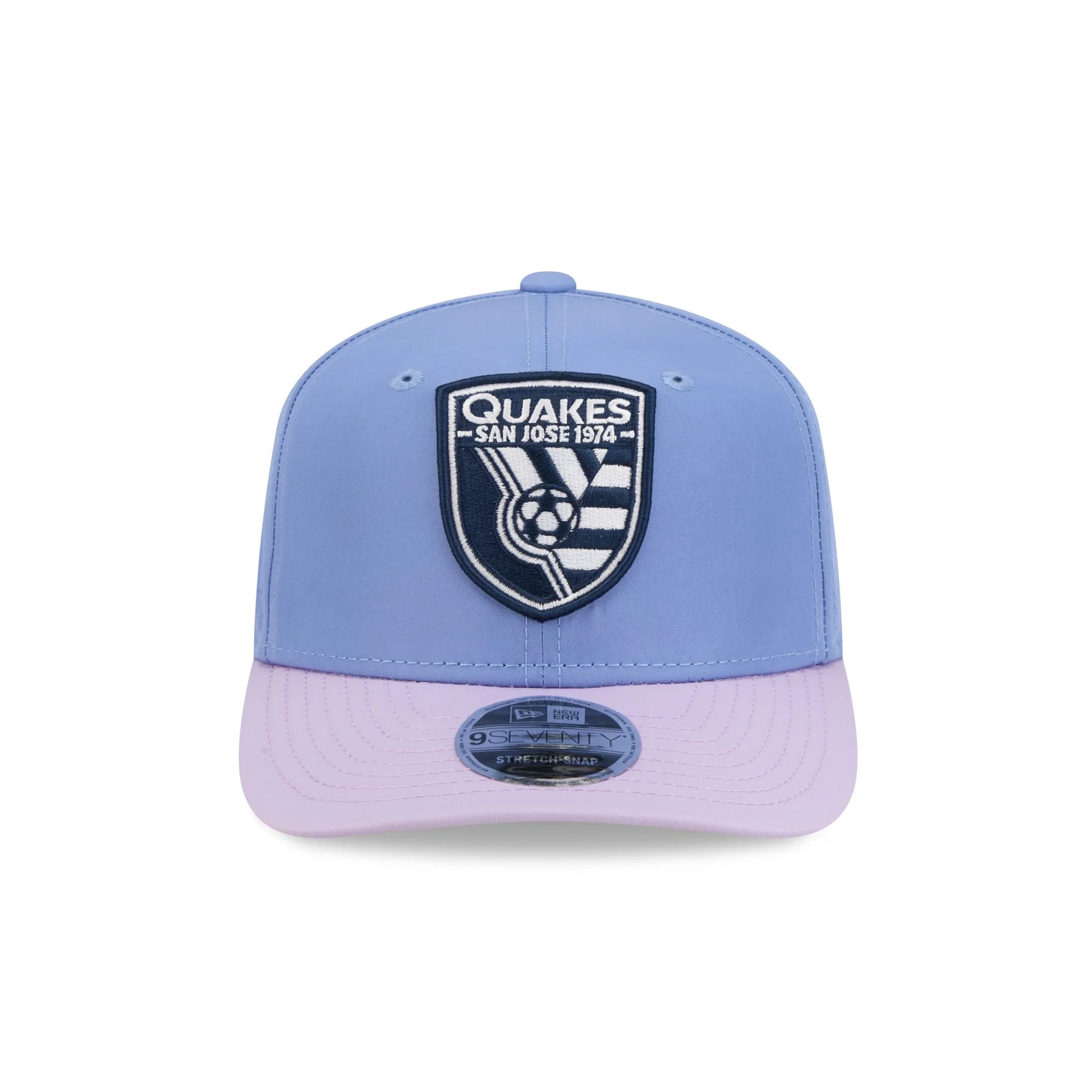 San Jose Earthquakes 2026 Jersey Hook 9SEVENTY Stretch-Snap Hat - Image 2