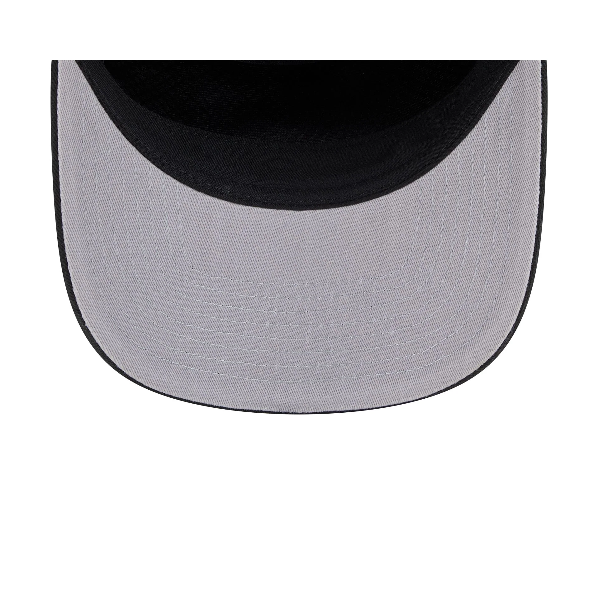 San Jose Sharks Black and White 19TWENTY Snapback Hat - Image 7