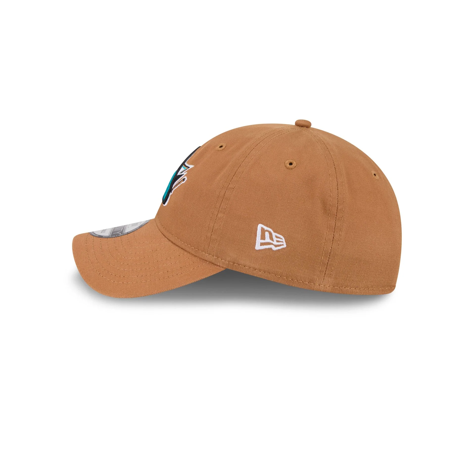 San Jose Sharks Light Bronze 9TWENTY Adjustable Hat - Image 4