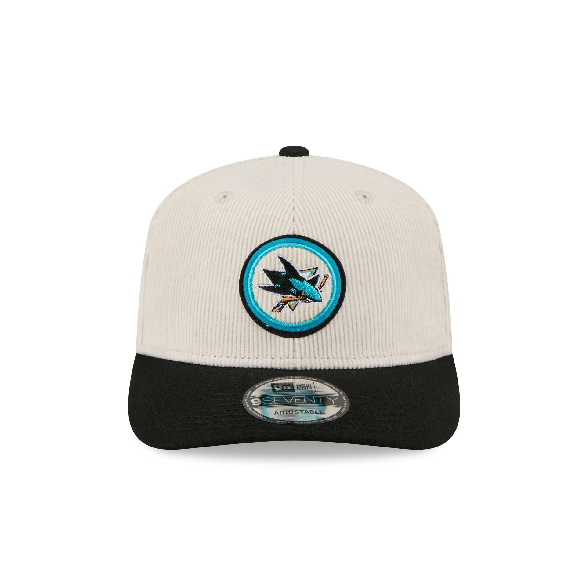 San Jose Sharks Loyal Corduroy 9SEVENTY Stretch-Snap Hat - Image 2