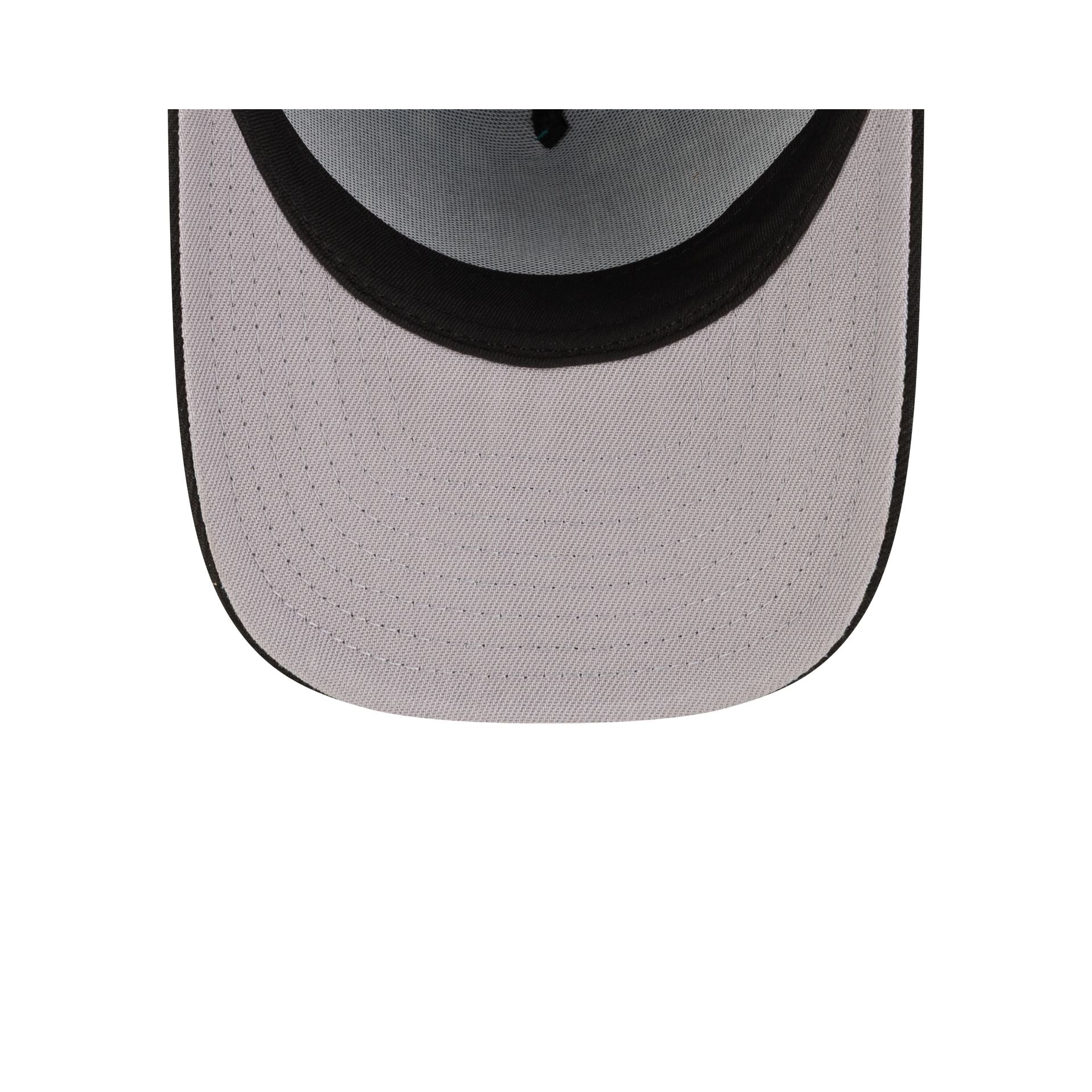 San Jose Sharks Snapped Wordmark 59FIFTY A-Frame Fitted Hat - Image 7