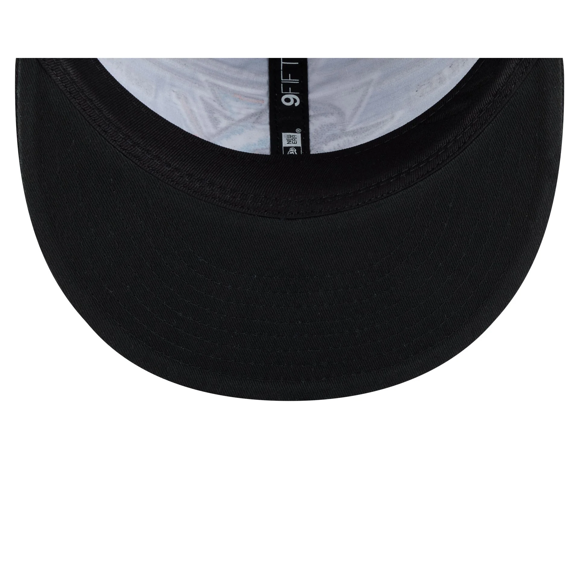 San Jose Sharks Team Stripes Retro Crown 9FIFTY Snapback Hat - Image 7