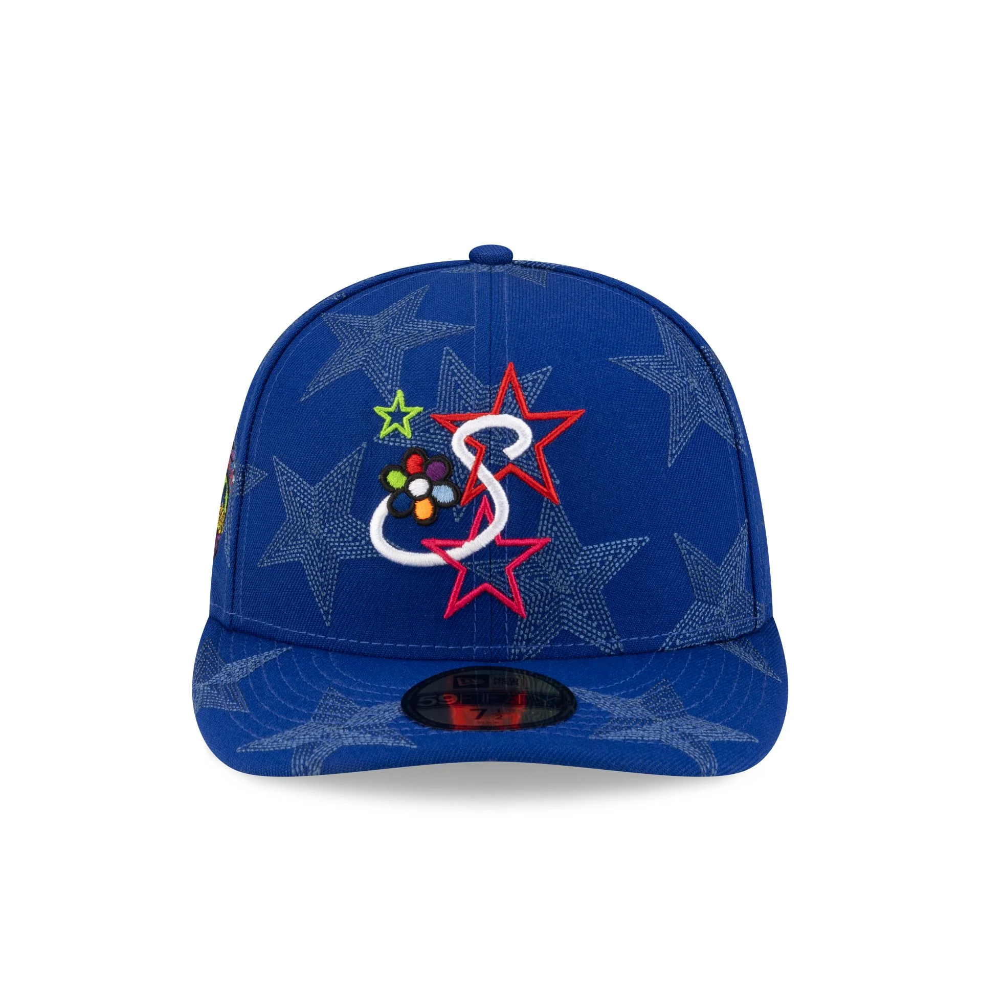 Savior Worldwide x 2026 NBA All-Star Game Blue 59FIFTY Fitted Hat - Image 2