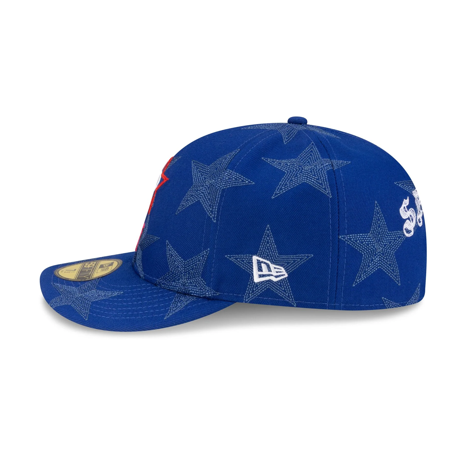 Savior Worldwide x 2026 NBA All-Star Game Blue 59FIFTY Fitted Hat - Image 5