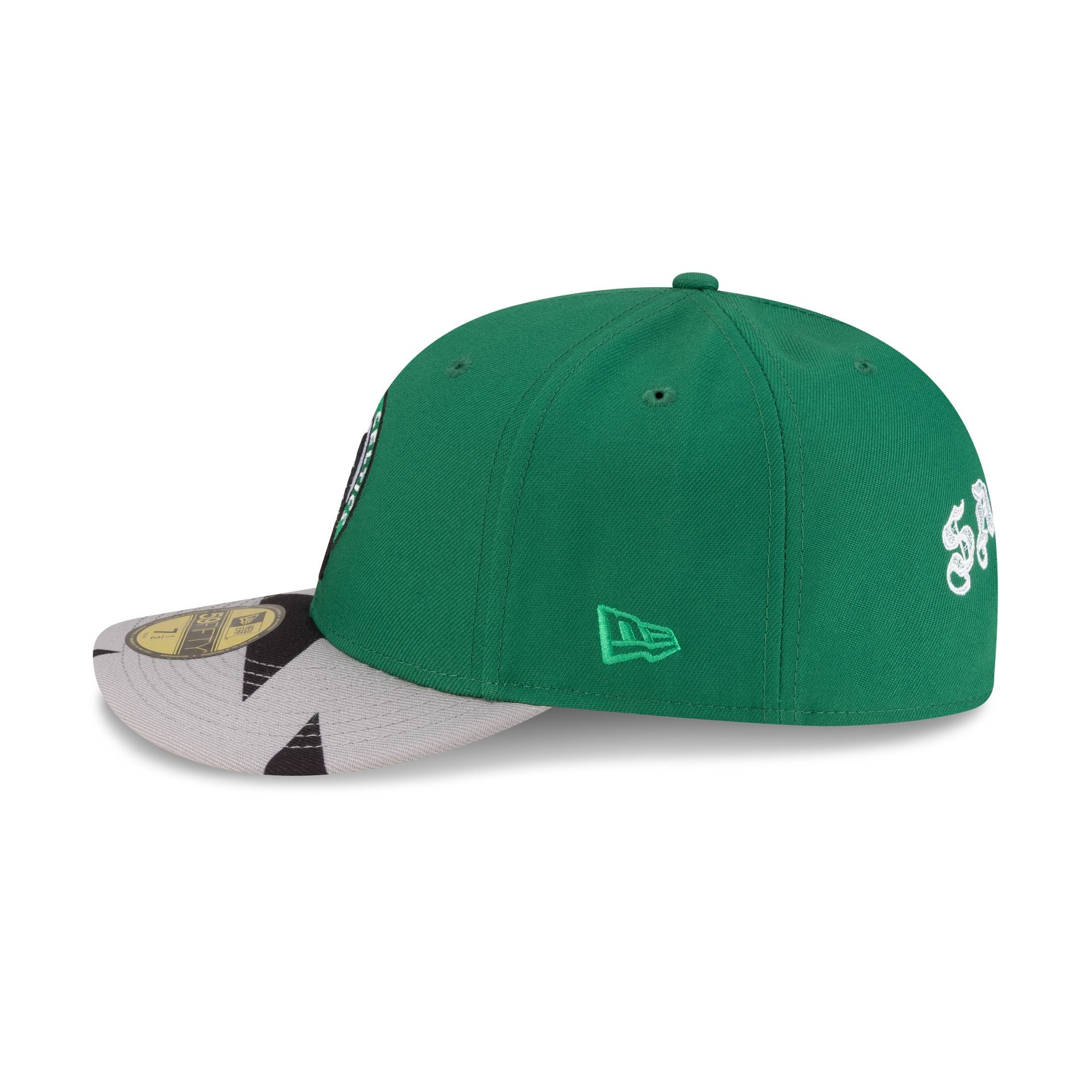 Savior Worldwide x Boston Celtics Green 59FIFTY Fitted Hat - Image 5
