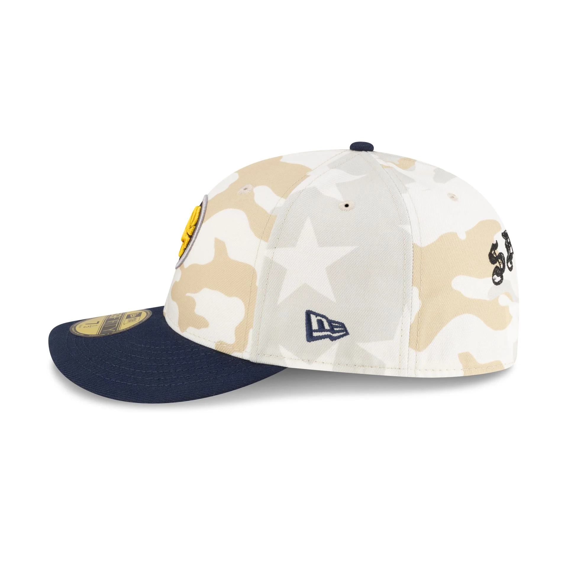 Savior Worldwide x Indiana Pacers Chrome 59FIFTY Fitted Hat - Image 5