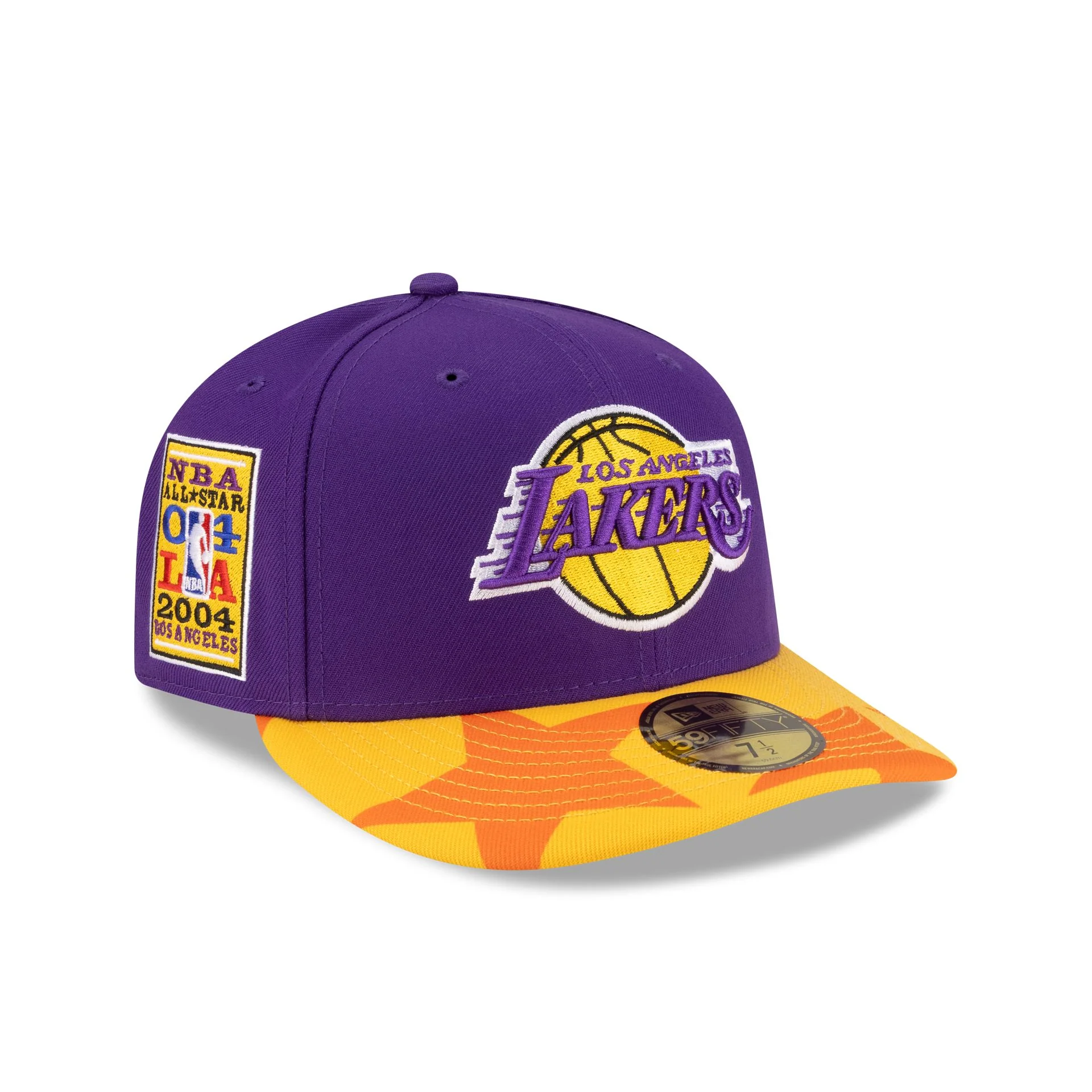 Savior Worldwide x Los Angeles Lakers Purple 59FIFTY Fitted Hat